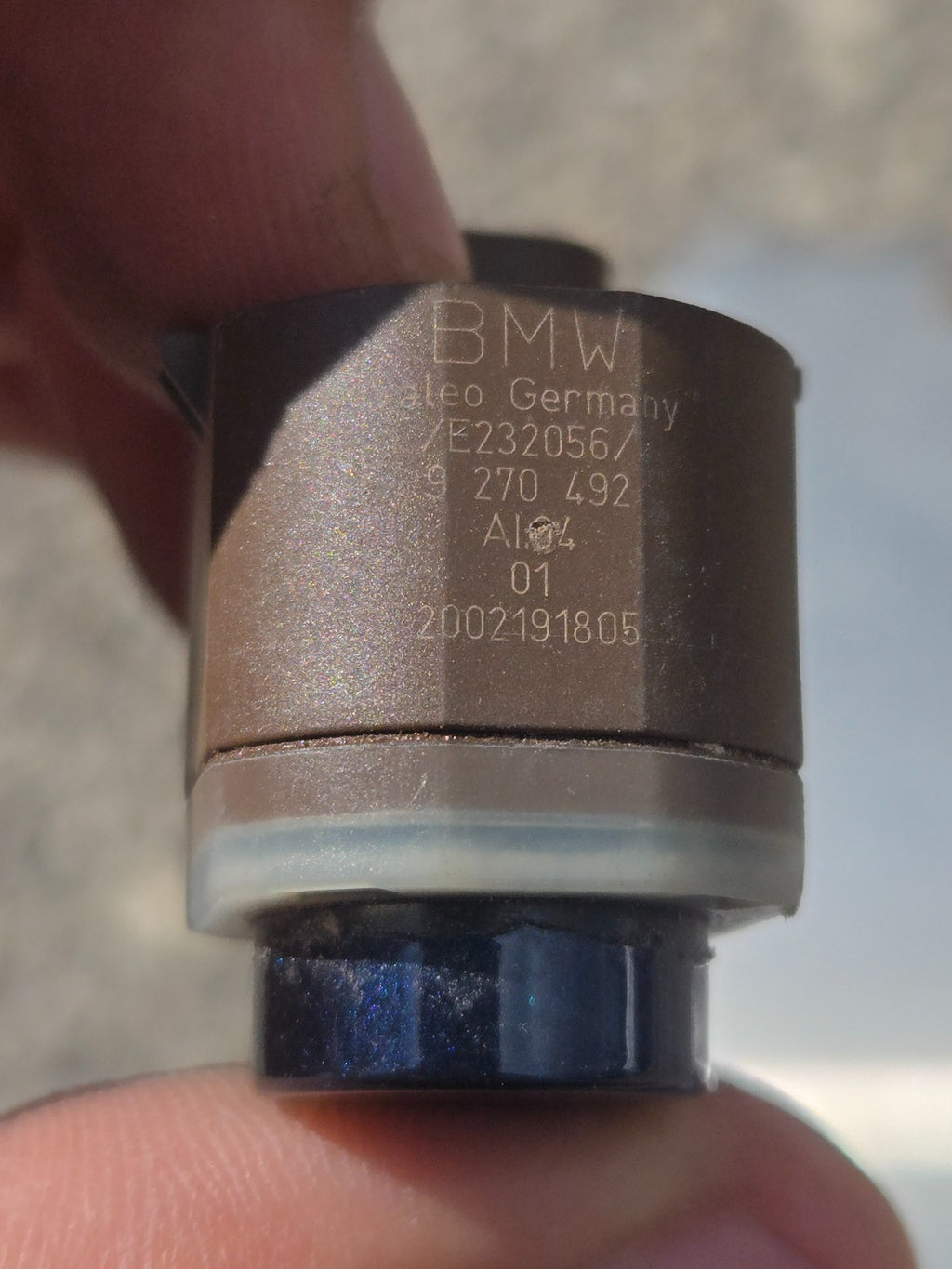 Rolls Royce Ghost RR4 RR5 RR6 Ultrasonic Transducer PDC Sensor 9270492 Blue