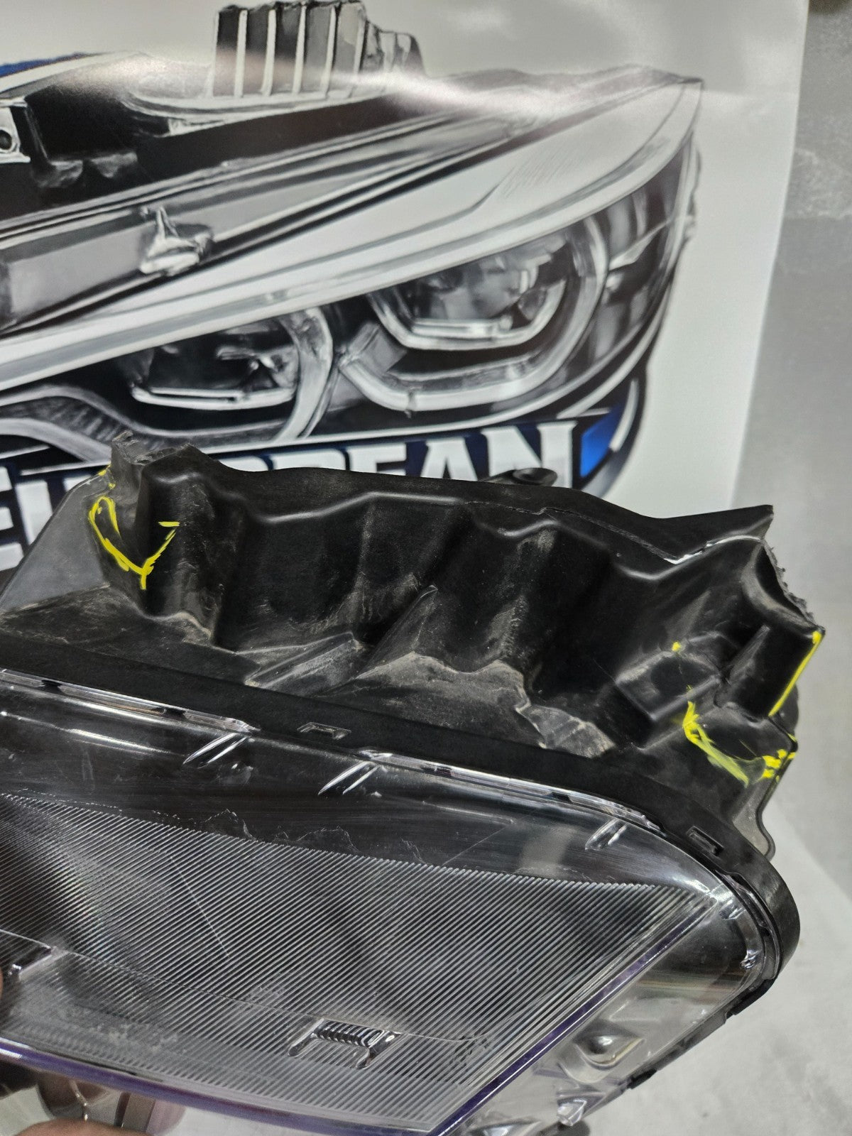 2023 2024 2025 Hyundai Palisade Headlight Left LH Driver OEM LED 92101-S8620