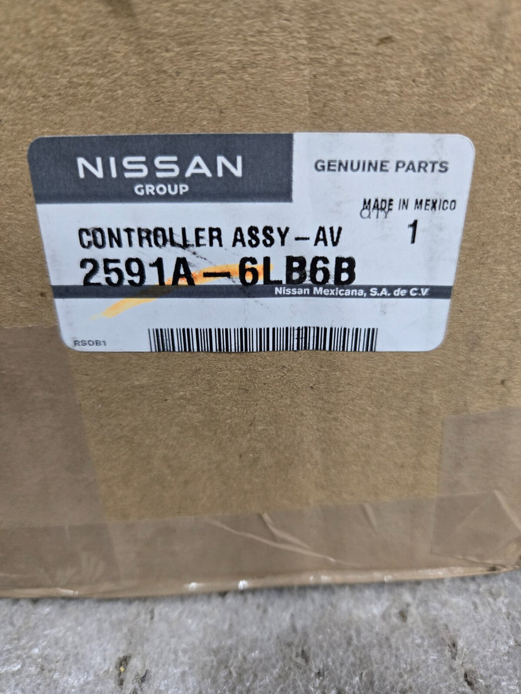 2021-2023 Nissan Sentra Radio Navigation Stereo Display Screen 2591A6LB5E OEM