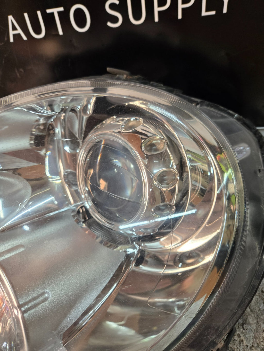 2007-2015 Mini Cooper Xenon HID Headlight LH Left Driver Chrome OEM LE05F6141