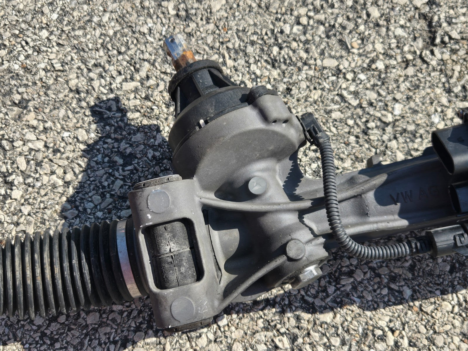 2019-2023 AUDI Q8 3.0L ELECTRIC POWER STEERING GEAR RACK & PINION 4N0909144E OEM