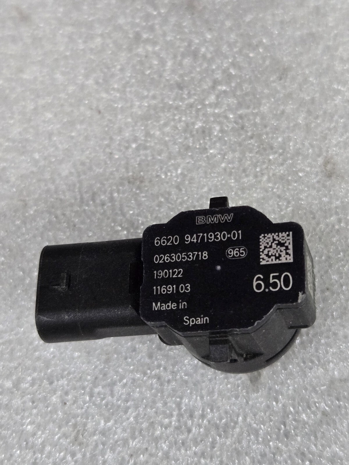 2019–2023 BMW Ultrasonic PDC Parking Sensor 66209471930 OEM