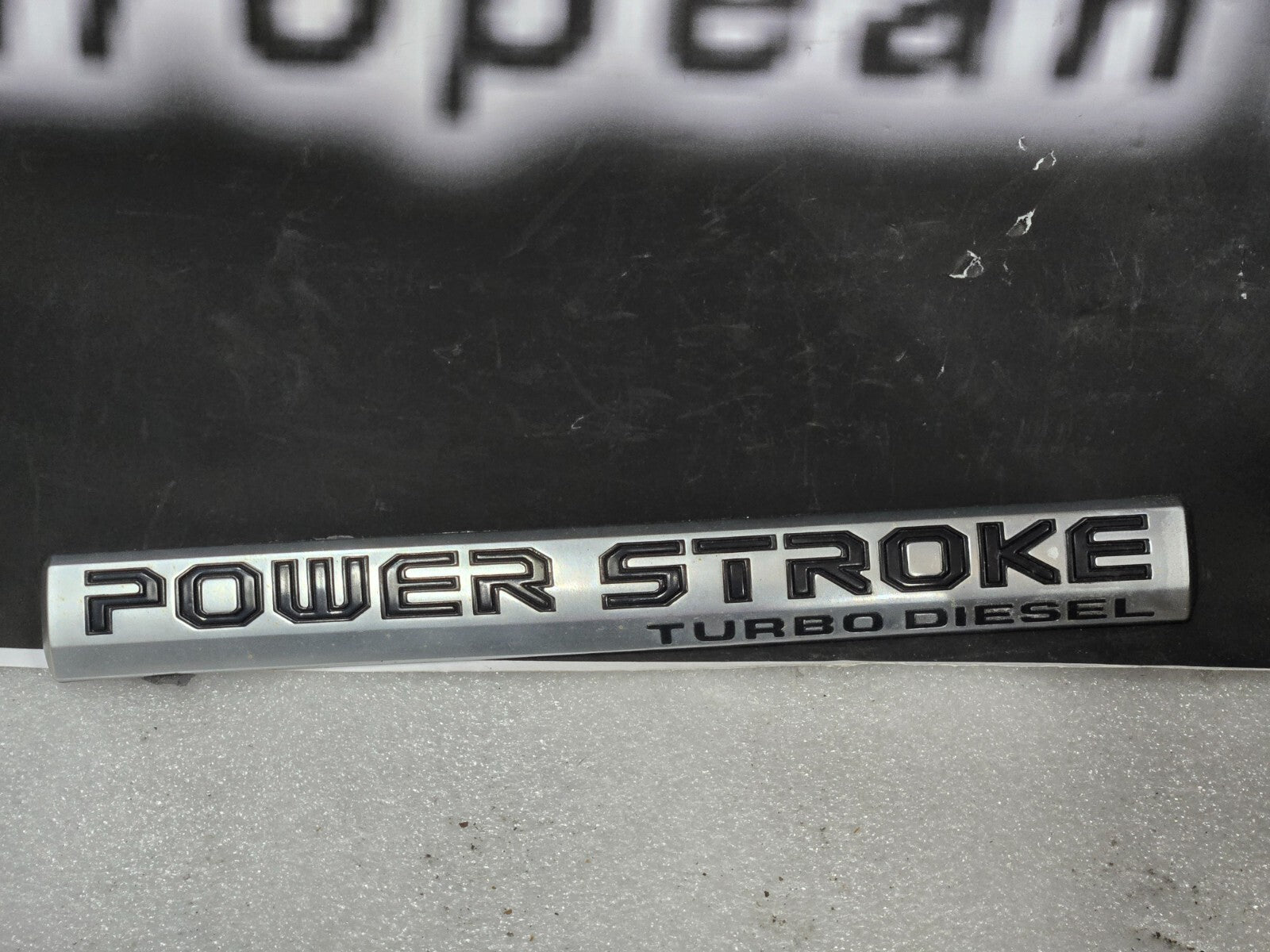 2017 - 2022 Ford F250 F350 Super Duty Power Stroke Turbo Diesel Door Emblem OEM