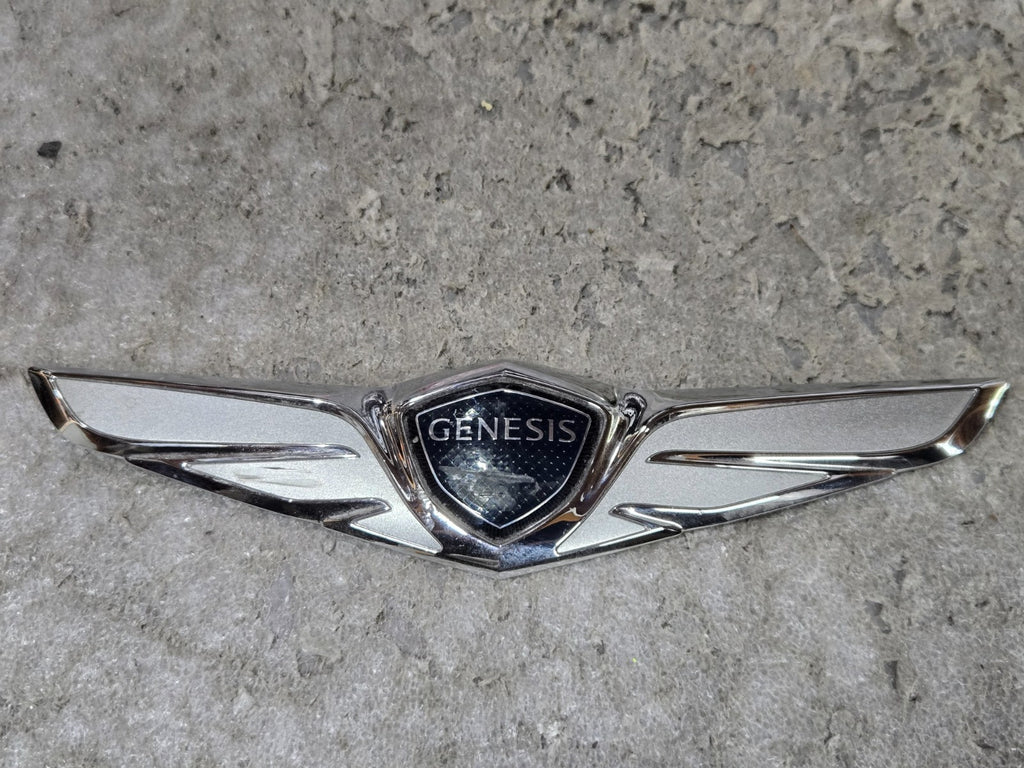 GENUINE Front Hood Wing Emblem Badge for 18-20 Genesis G80 Sedan 86320B1600 OEM