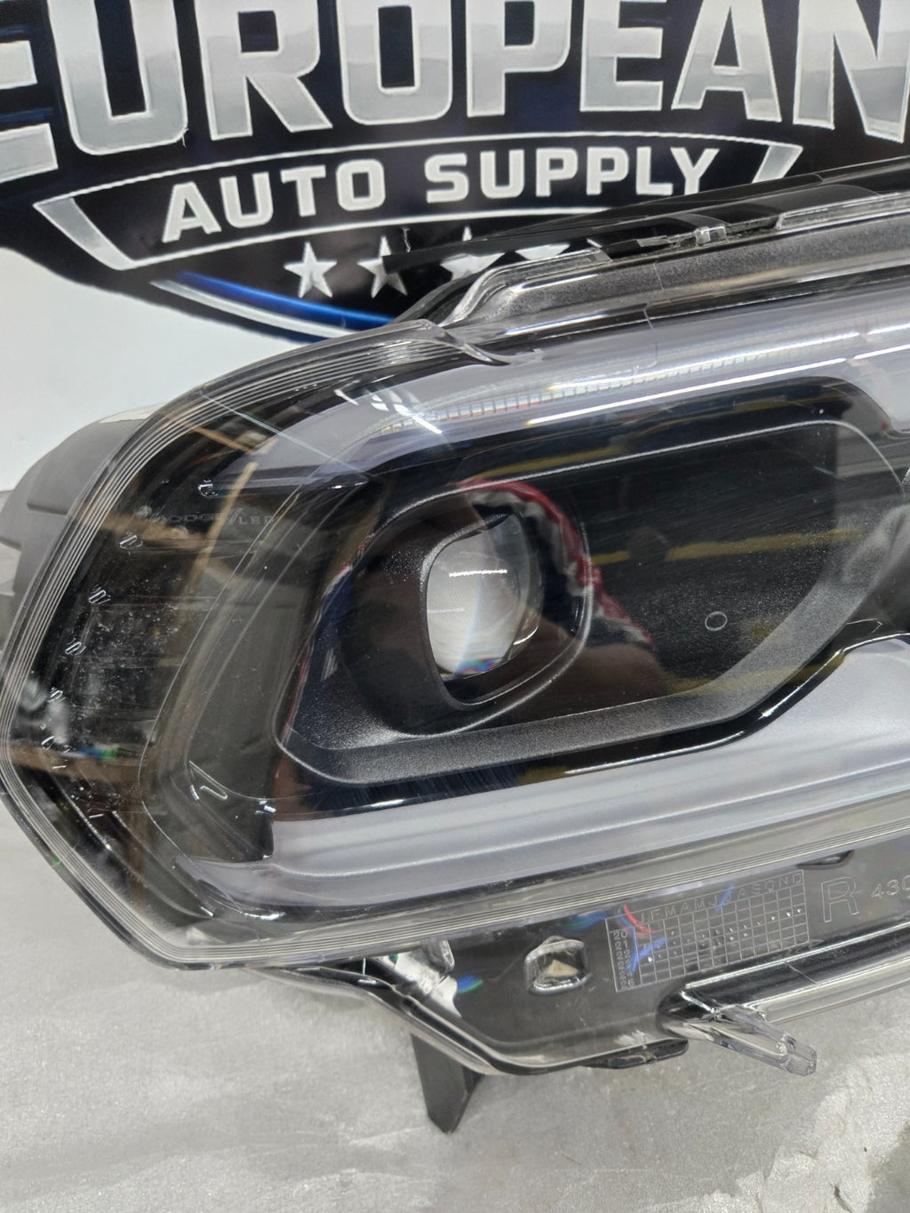 2021-2025 DODGE DURANGO PREMIUM FULL LED BLACK RIGHT RH HEADLIGHT OEM 68433782AE