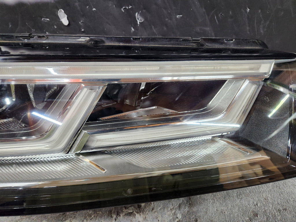 2018 - 2020 AUDI SQ5 RIGHT PASSENGER SIDE FULL LED HEADLIGHT 80A941034B OEM