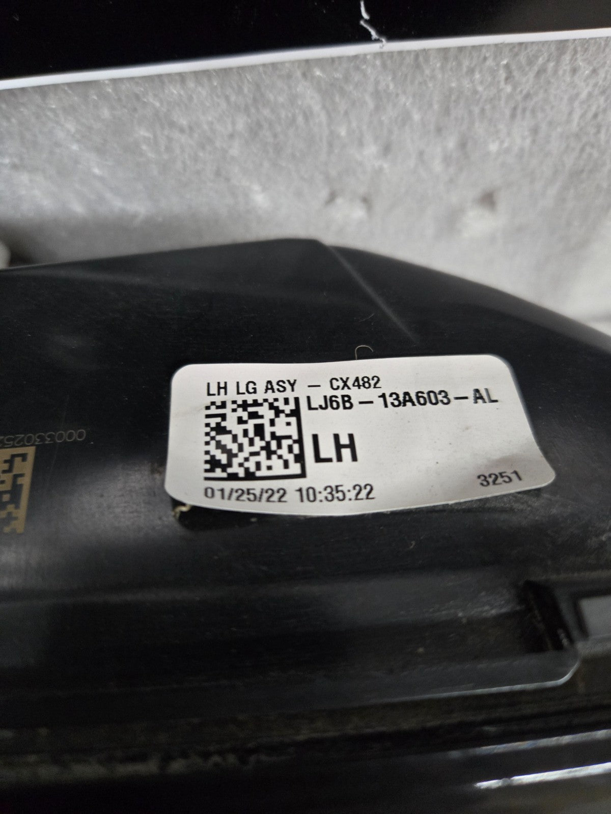 2019-2021 FORD ESCAPE REAR Driver LEFT TAIL LIGHT LAMP OEM LJ6B-13A603-AL
