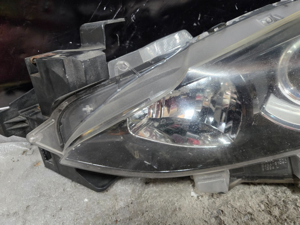 2014 2015 2016 MAZDA 3 HEADLIGHT HALOGEN LEFT LH DRIVER SIDE OEM B45A-51040