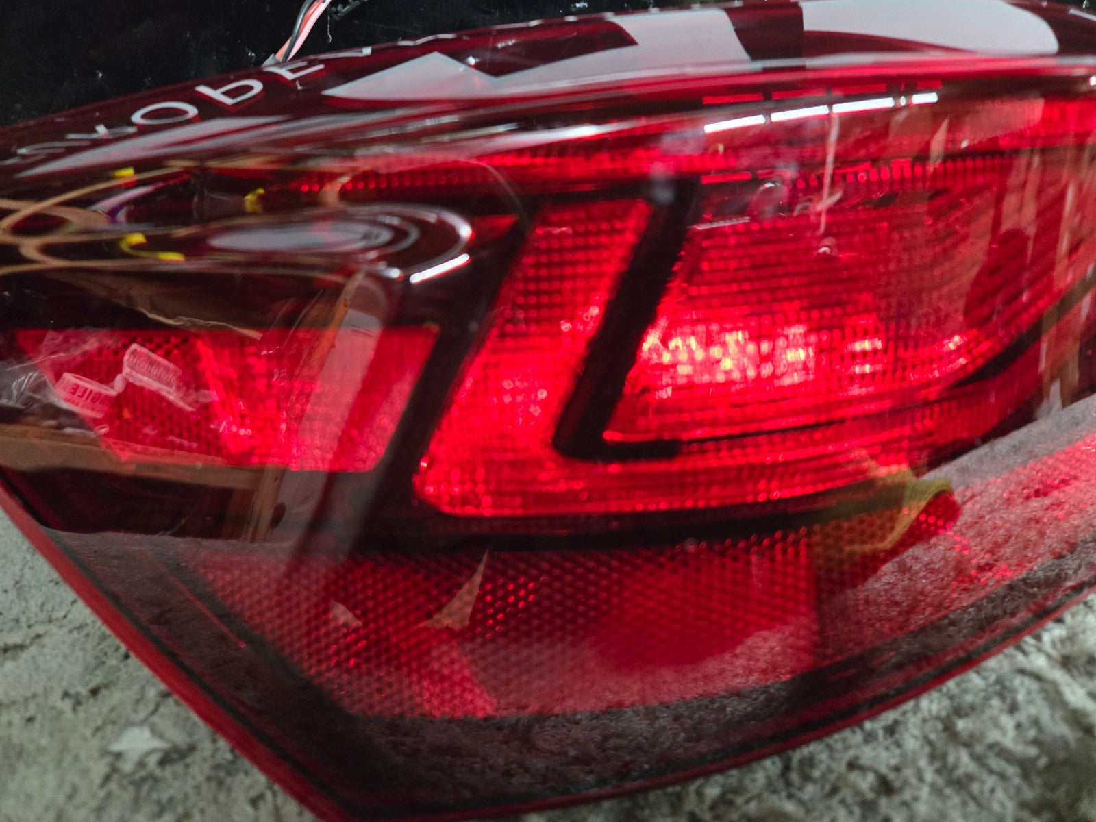 2019 2024 KIA FORTE OUTER TAILLIGHT LEFT LH DRIVER SIDE HALOGEN 92401M7000 OEM