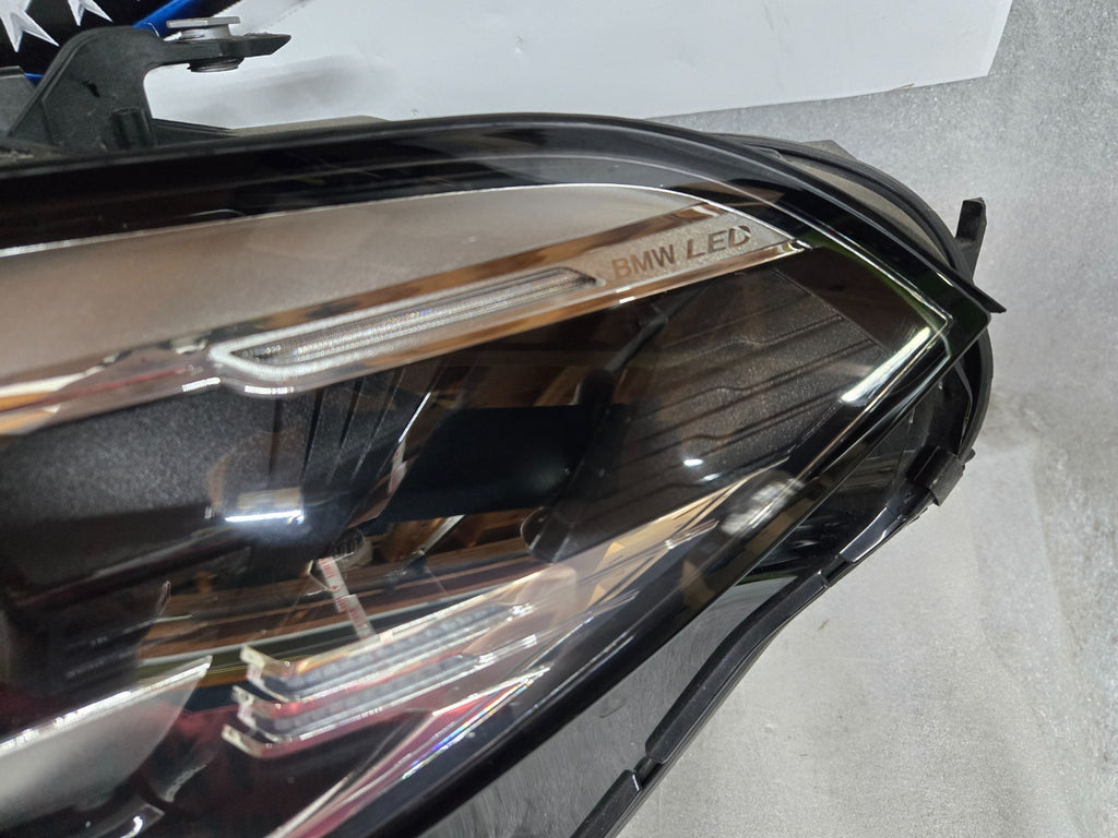 2019-2023 BMW X5 X6 G05 G06 Left Driver LED Headlight OEM 63117933337 COMPLETE!!