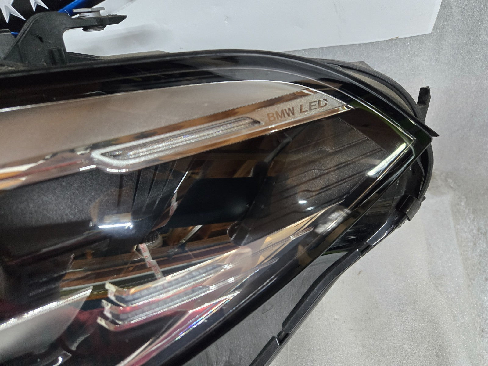 2019-2023 BMW X5 X6 G05 G06 Left Driver LED Headlight OEM 63117933337 COMPLETE!!