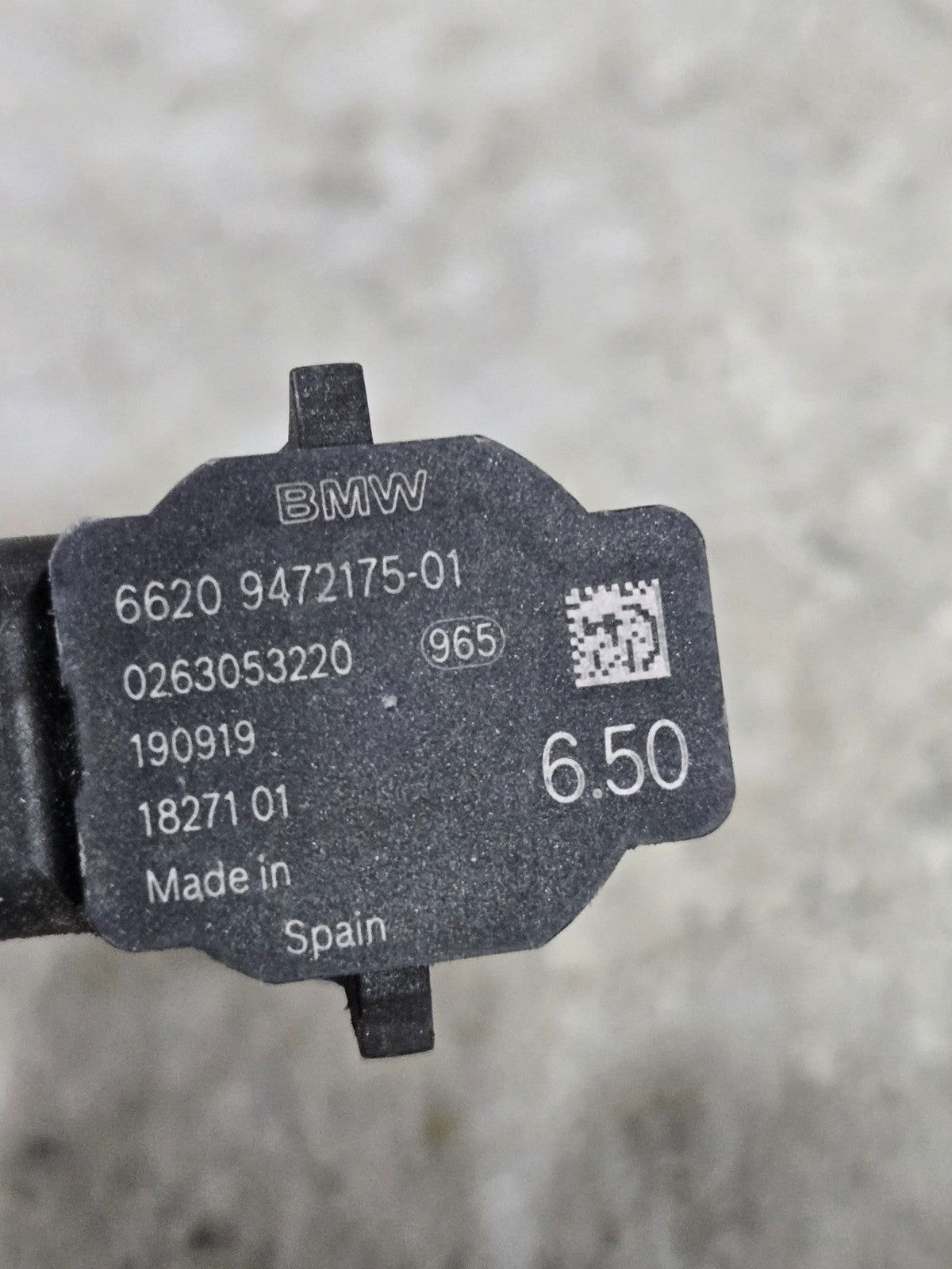 2021-2023 BMW 530i 540i M550i G30 REAR BUMPER PARKING PARK ASSIST PDC SENSOR OEM