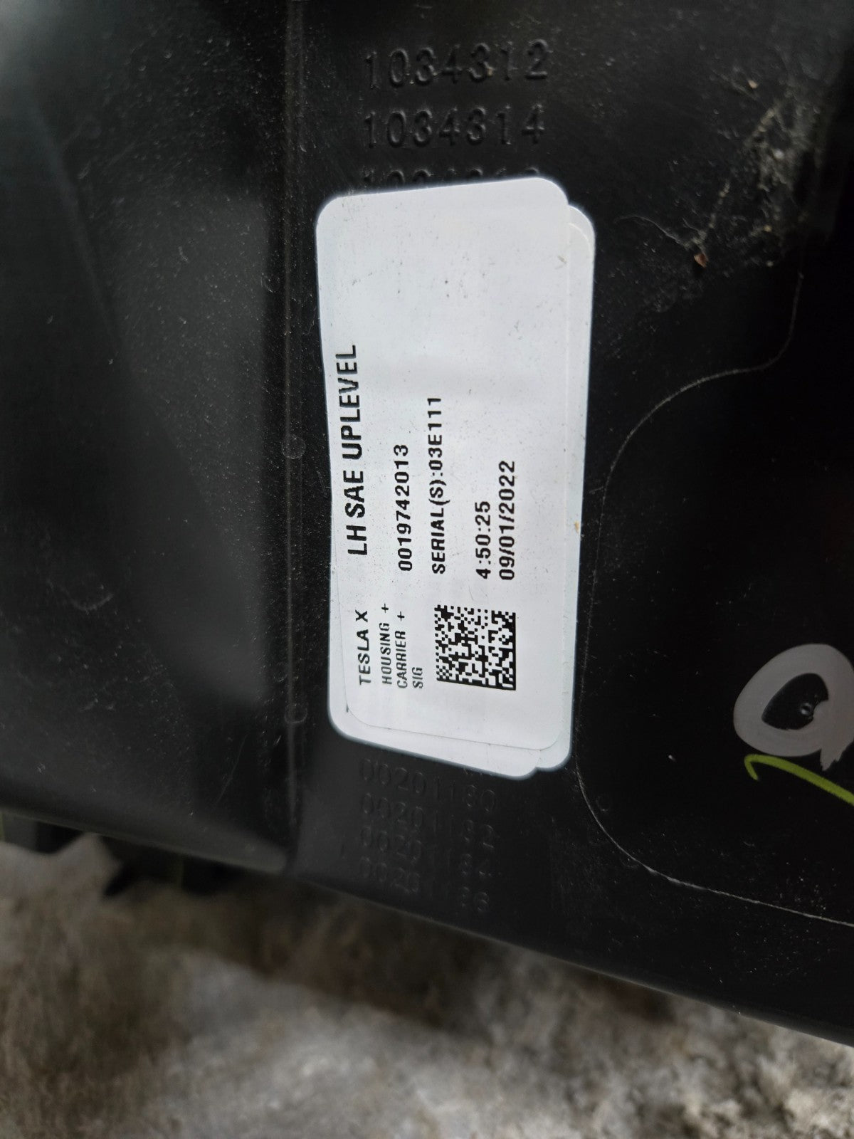 2016-2023 Tesla Model X UP LEVEL LED Headlight L Left Driver Side OEM W/Module