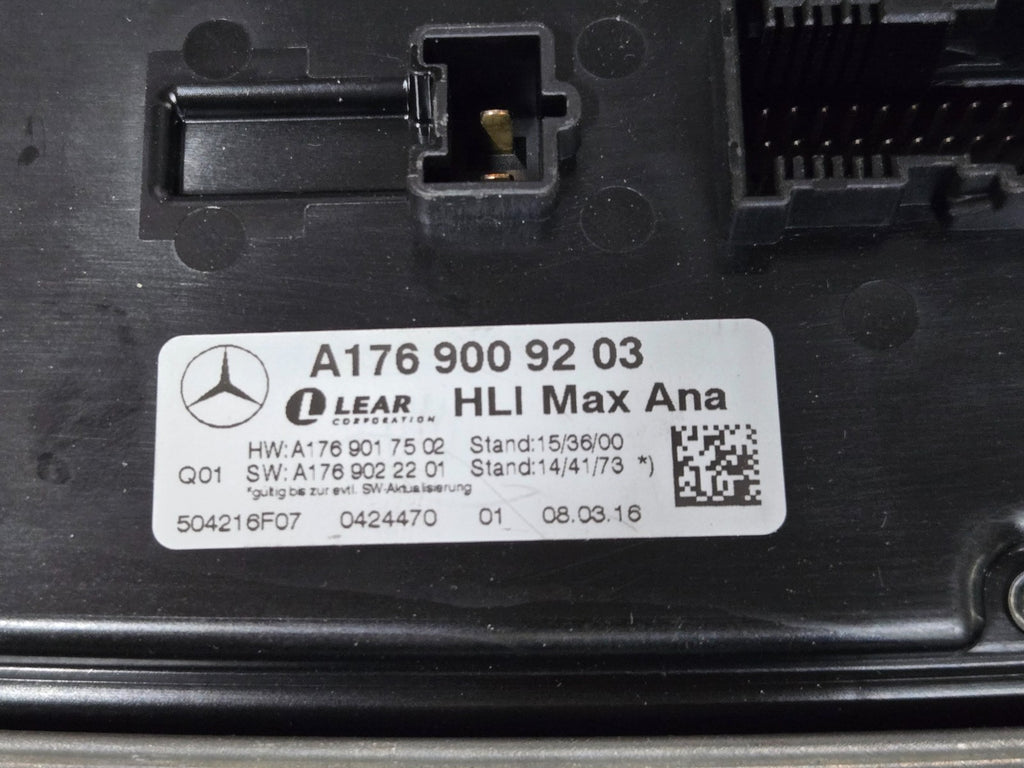 2012-2020 Mercedes SL LED Headlight Module Ballast OEM A1769009203 GENUINE USED 