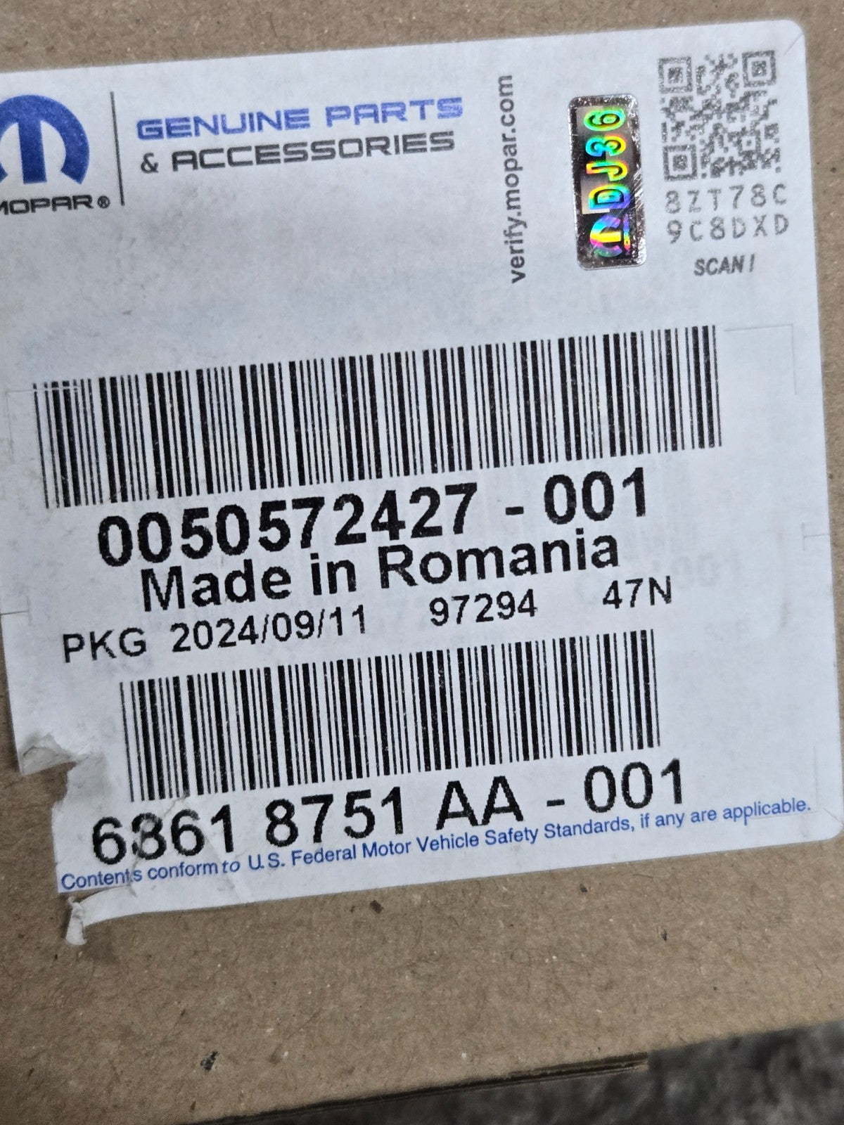 24-25 ALFA ROMEO TONALE NEGATIVE BATTERY GROUND CABLE CURRENT SENSOR & CLAMP OEM