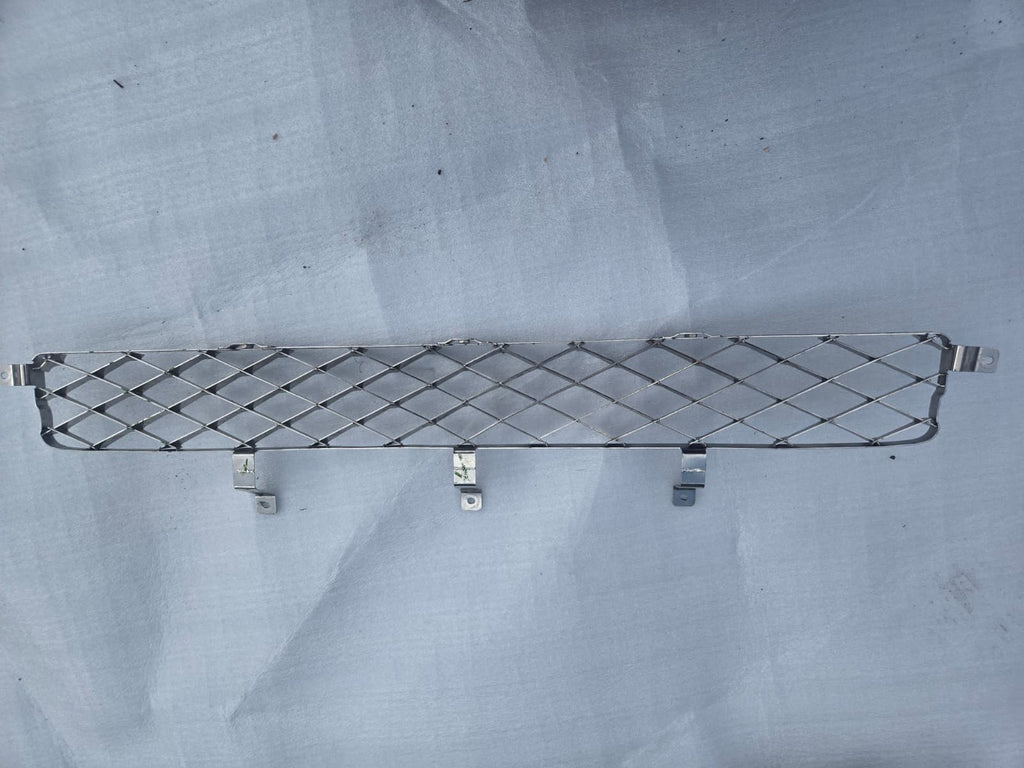 2011-2020 Bentley Mulsanne Lower Center Grille Cross Vanes OEM Chrome NICE 