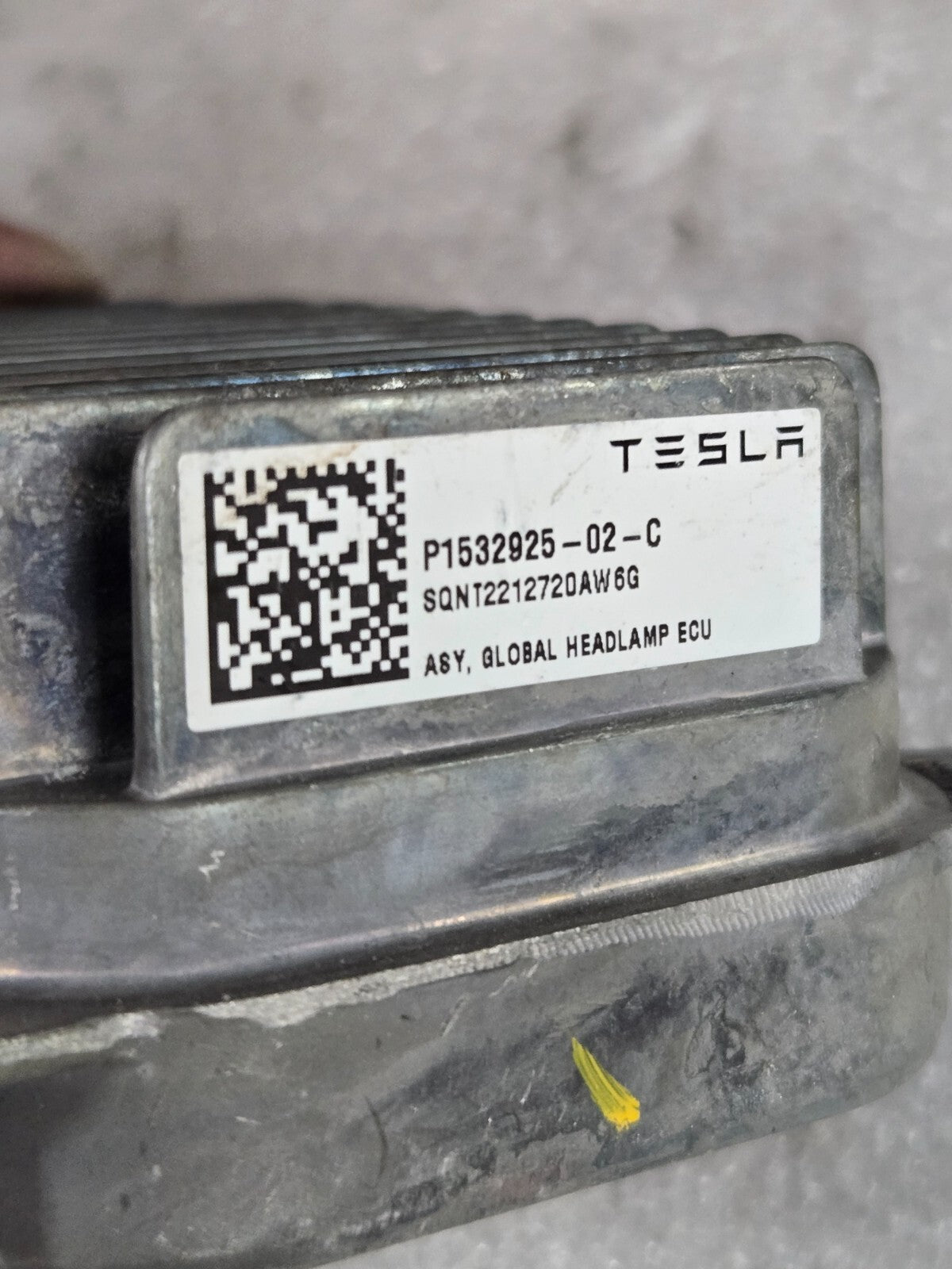 2020-2021 Tesla Model 3 LED Headlight Control Ballast Module P1532925-02-C OEM