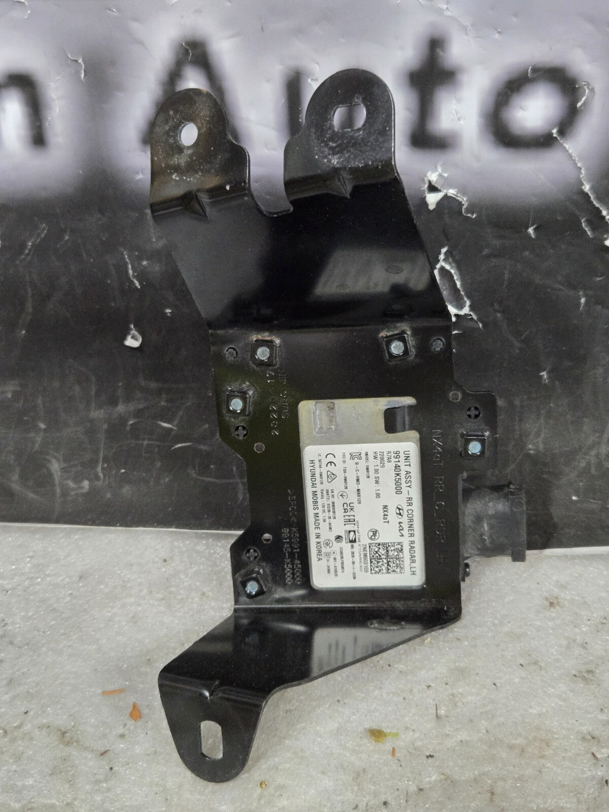 2022 - 2023 HYUNDAI SANTA CRUZ OEM LH REAR LEFT RADAR SENSOR MODULE 99140K5000