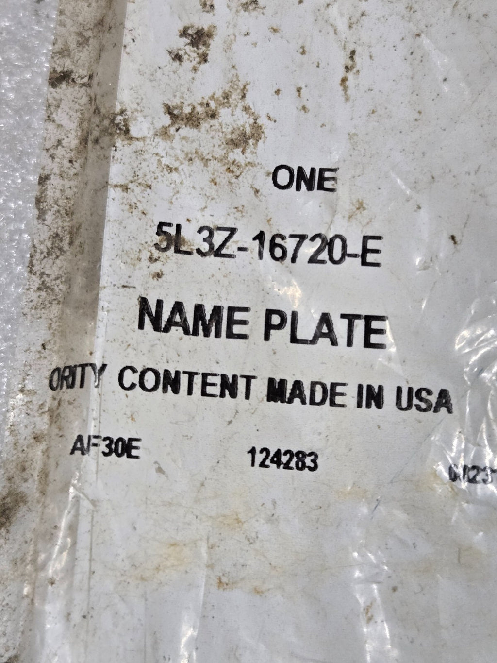 2004 2005 2006 2007 2008 Ford F-150 XLT 5.4 Triton Fender Emblem Chrome OEM