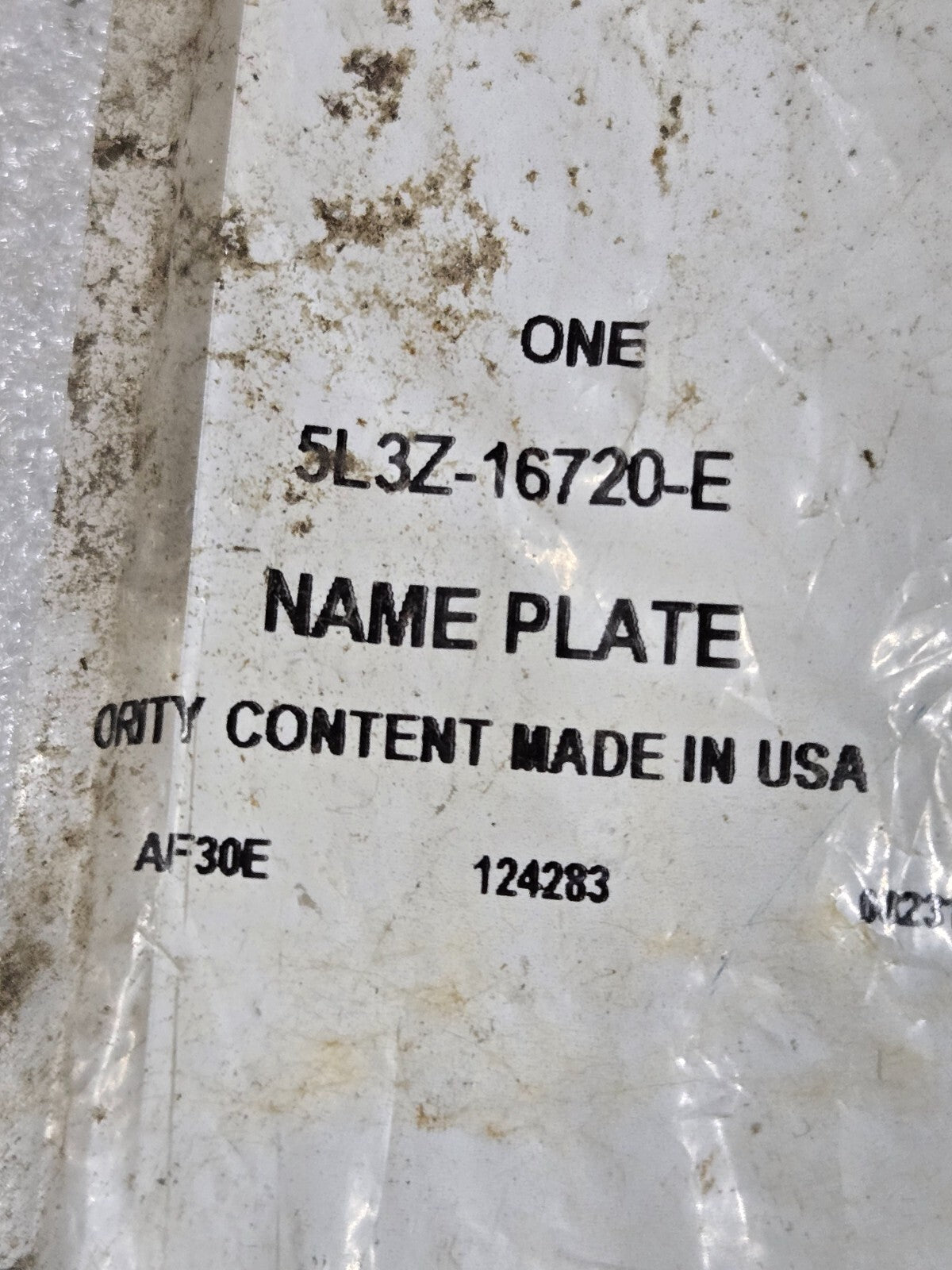 2004 2005 2006 2007 2008 Ford F-150 XLT 5.4 Triton Fender Emblem Chrome OEM