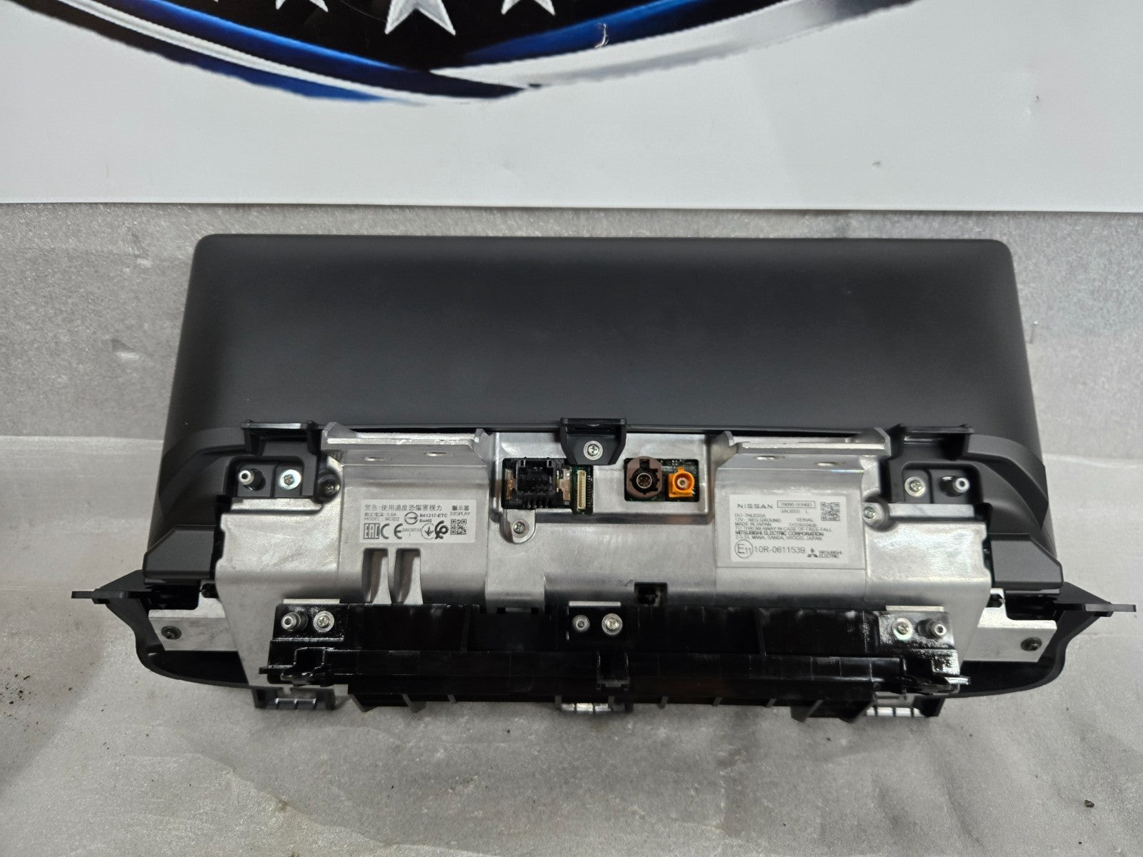 2024 NISSAN ROGUE DASH DASHBOARD CENTER DISPLAY SCREEN MONITOR OEM 28090-6RN2B