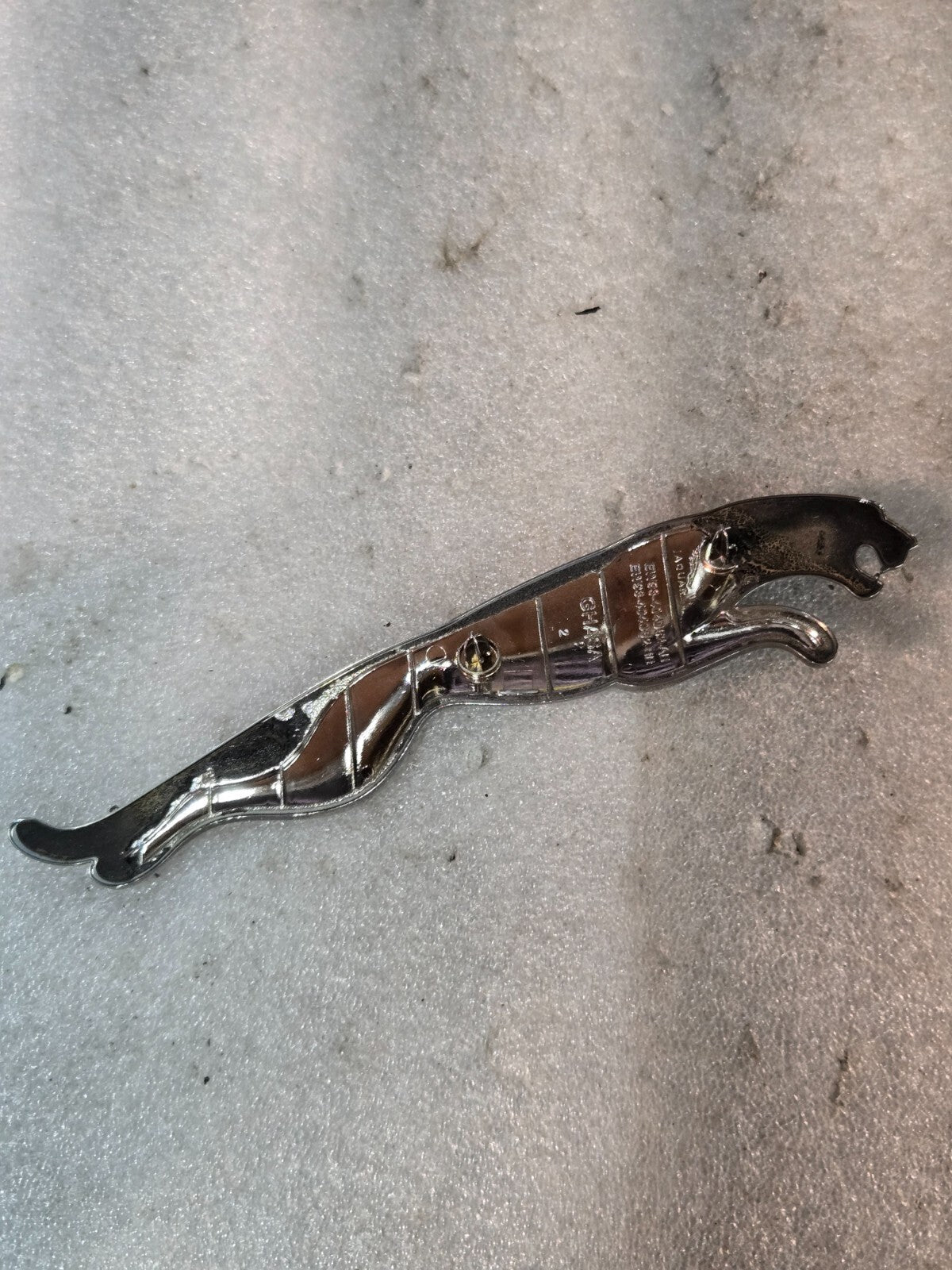 14-19 Jaguar XJ X351 3.0L Rear Trunk Emblem Logo Badge EW93-404D52-AB OEM