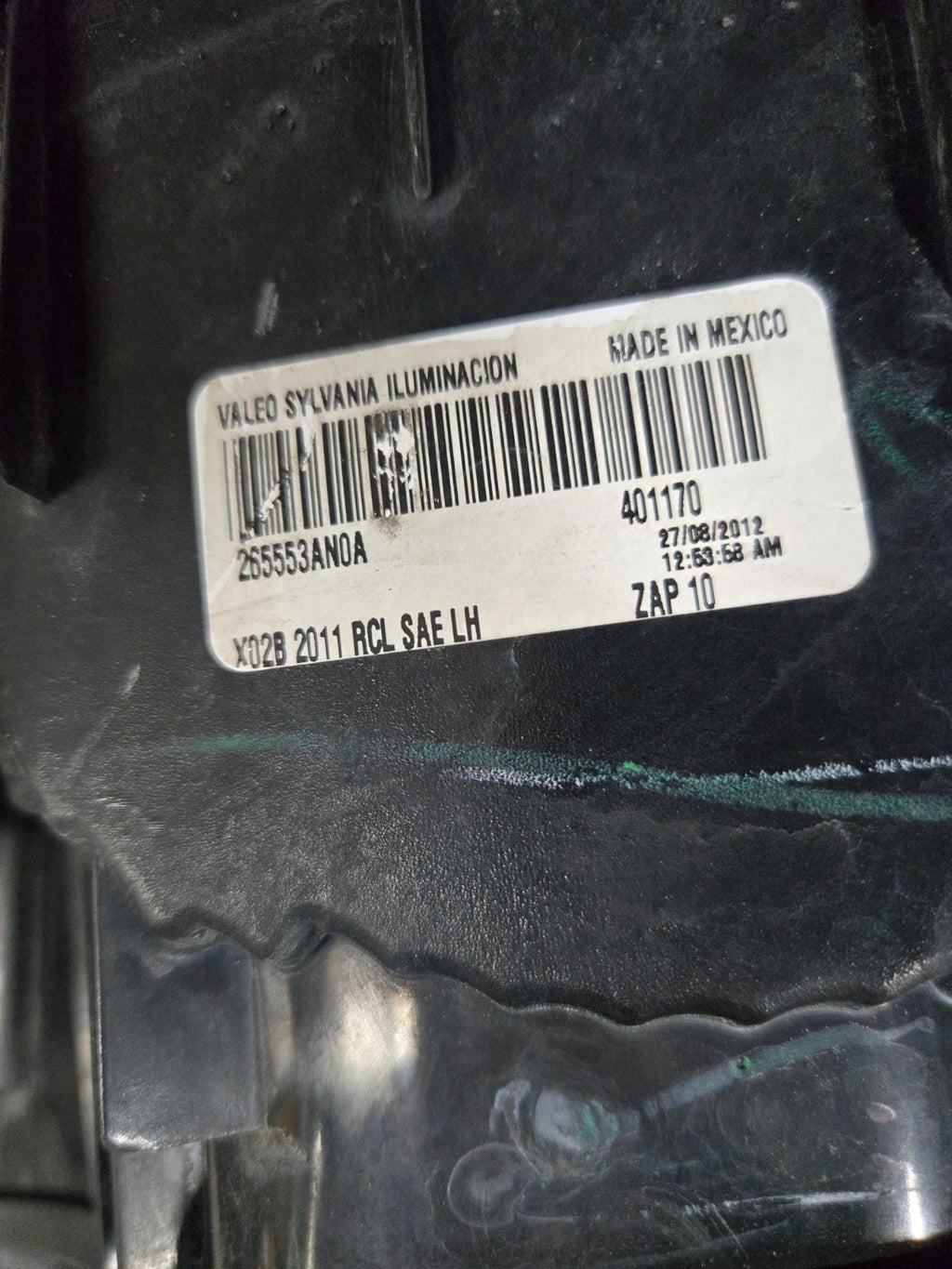 2012 2013 2014 2015 2016 2017 2018 2019 Nissan Versa Sedan OEM Left Tail Light