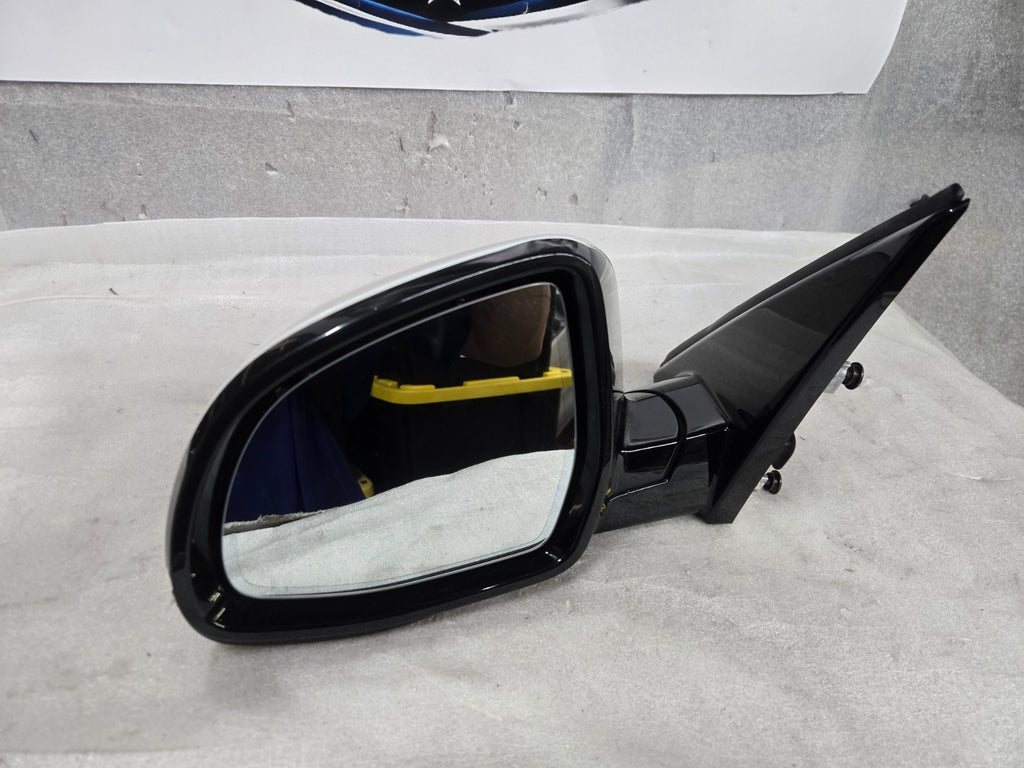 2018 - 2022 BMW X3 G01 FRONT LEFT LH DRIVER SIDE DOOR REAR VIEW MIRROR OEM WHITE