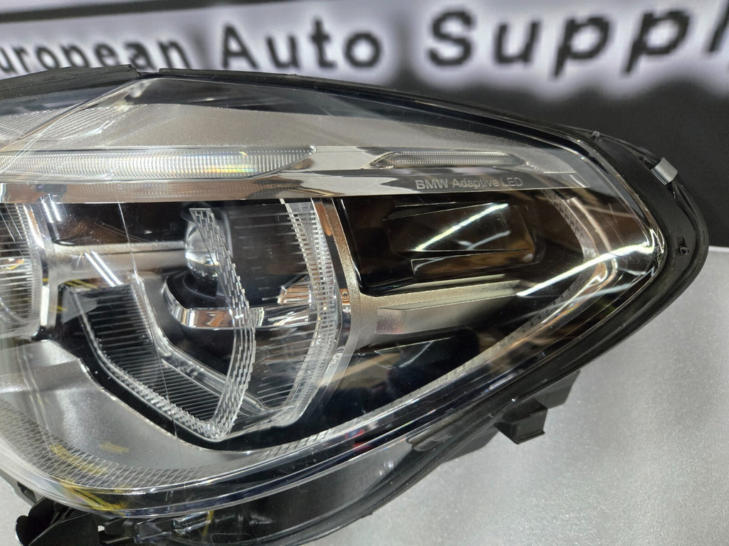 2018-2021 BMW X3 X4 G01 G02 Adaptive LED HEADLIGHT LEFT DRIVERS SIDE OEM 8739657