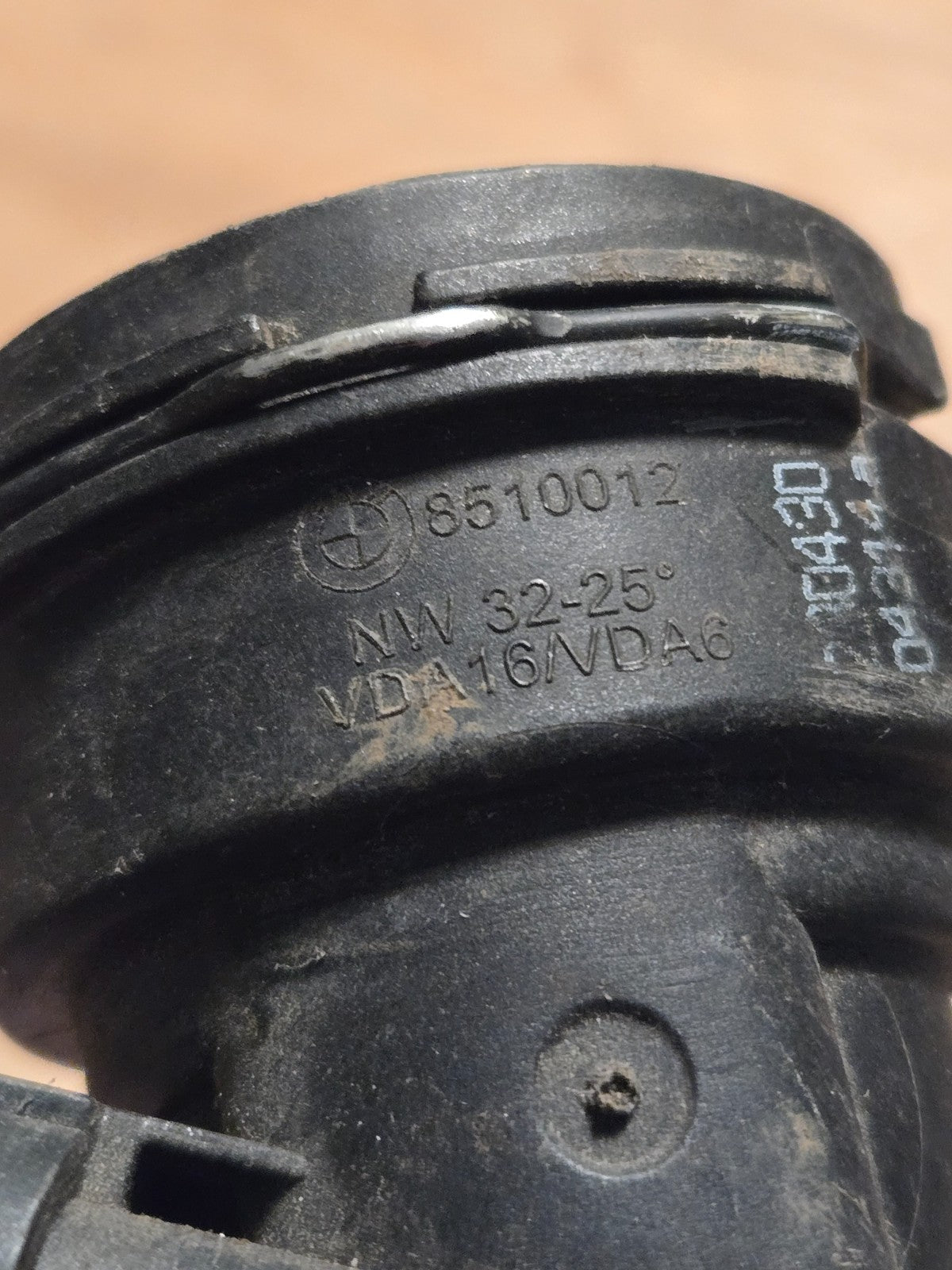 2017 BMW 3 SERIES F30 HOSE PIPE WATER COOLING 8510012 OEM USED