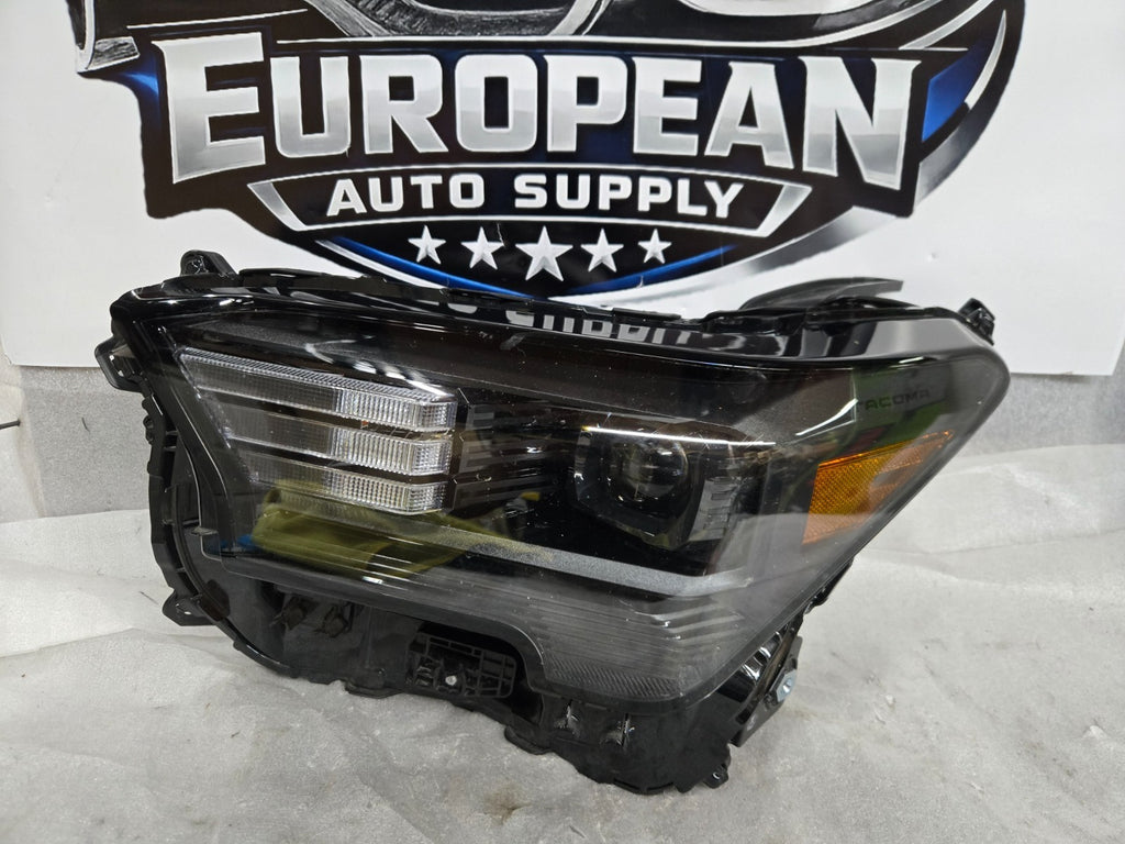 2024 2025 Toyota Tacoma Driver Left LH Full LED Headlight OEM 81150-AK020