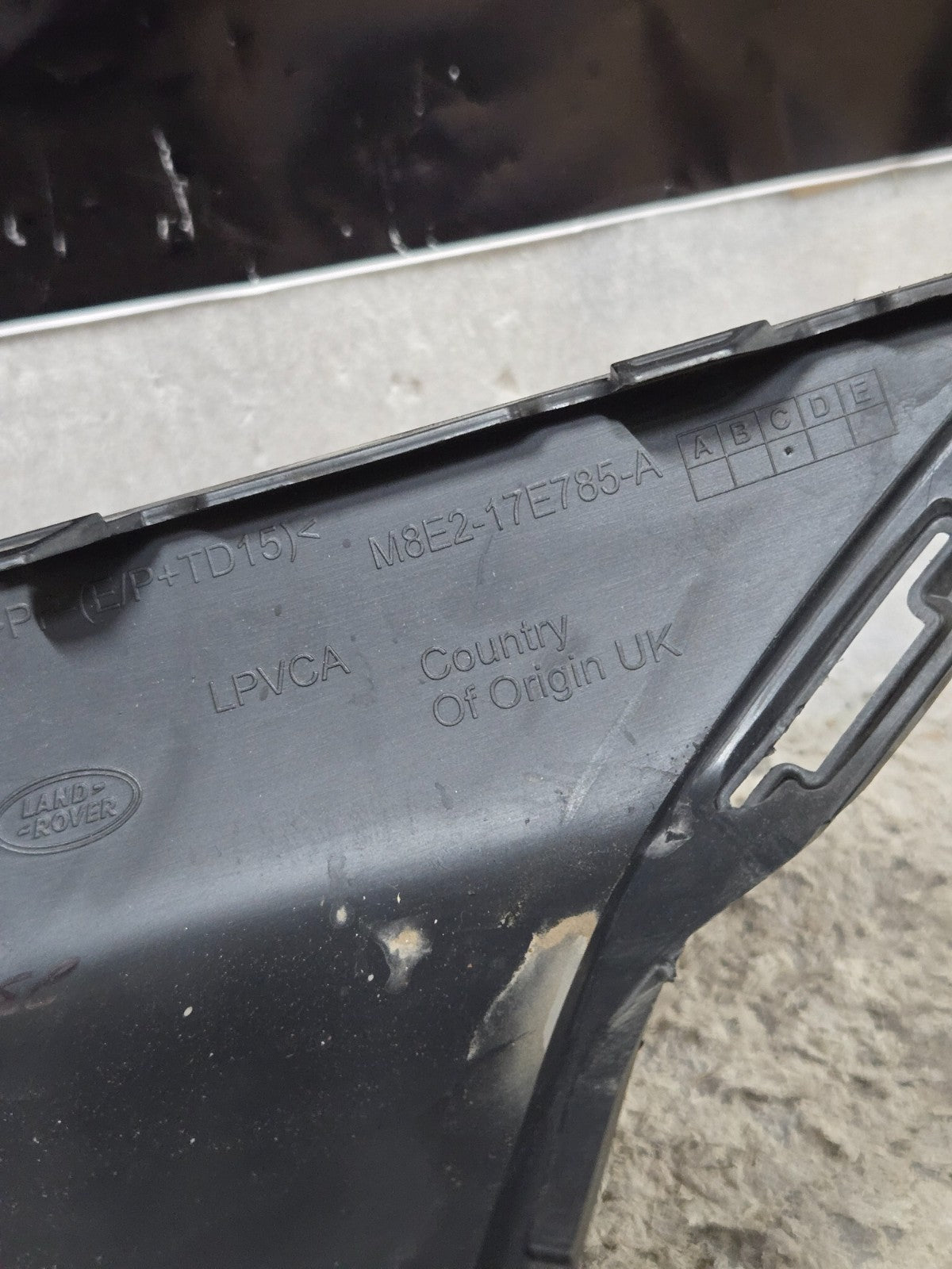 2022-2025 Range Rover L460 Front Bumper Left Corner Cover  M8E2-17E785-A OEM