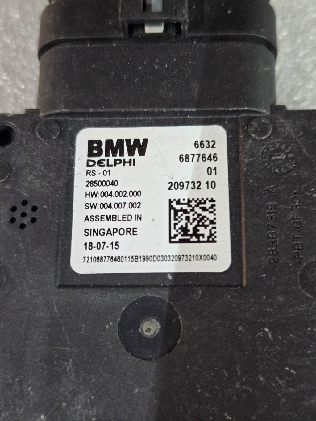 2016-2020 BMW 5 7 X3 X4  FRONT / REAR BLIND SPOT RADAR SENSOR CONTROL MODULE OEM