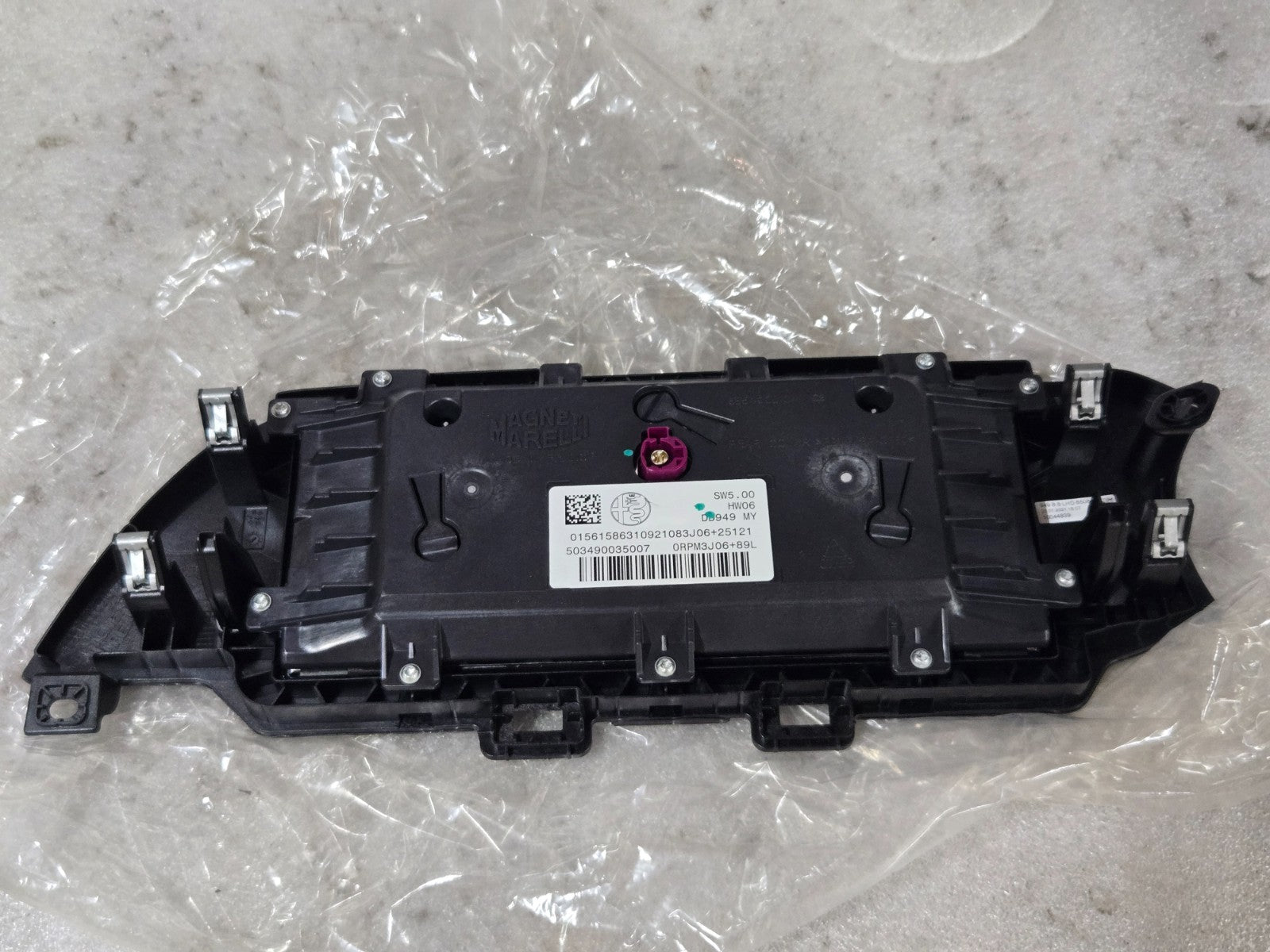 2018 - 2023 ALFA ROMEO STELVIO DASH 8.8" SCREEN DISPLAY MONITOR OEM 503490035007