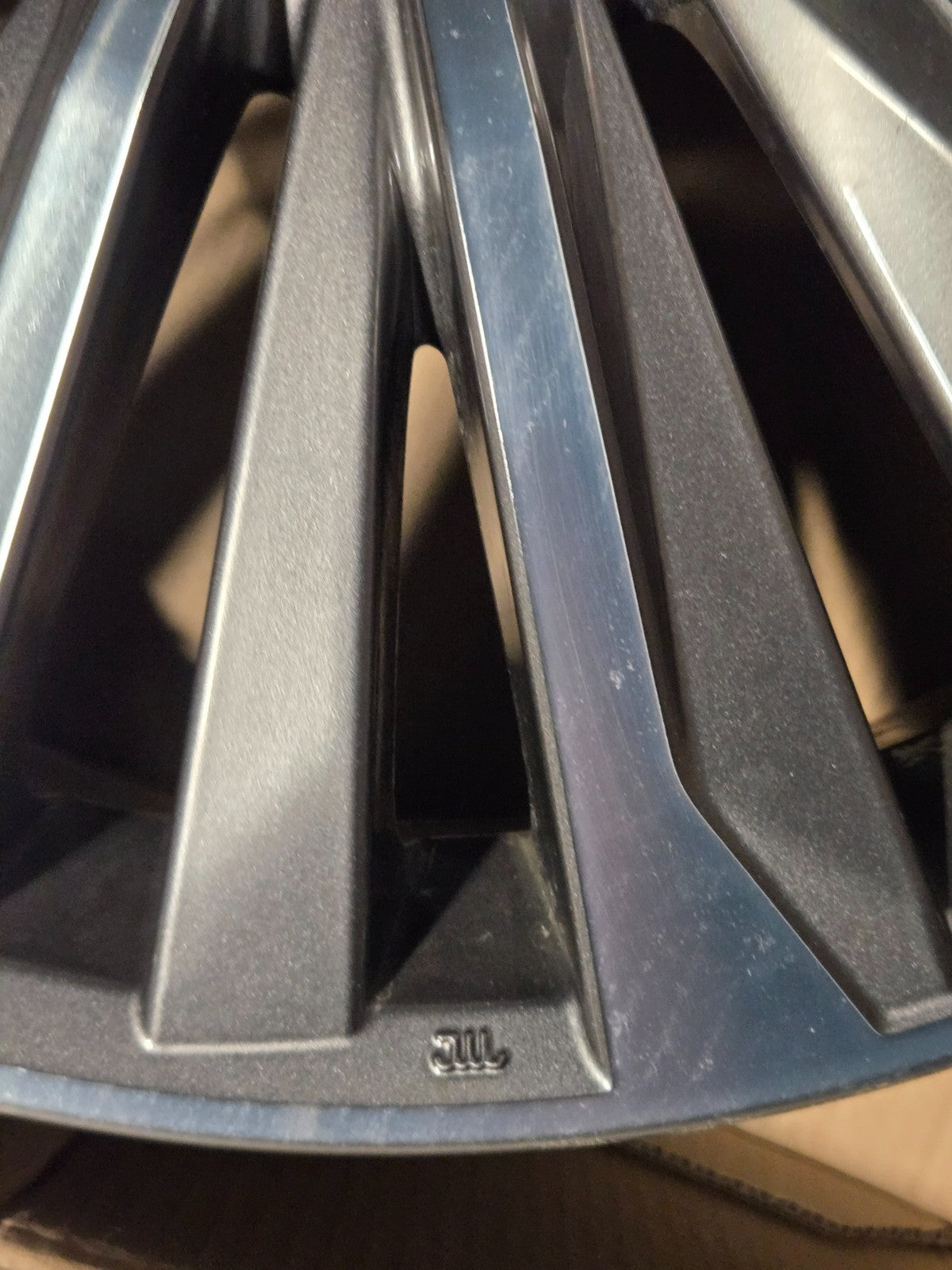 Infiniti QX80 4030S-IP228B IP 22X8 BLACK MONOGRAM WHEEL RIM OEM