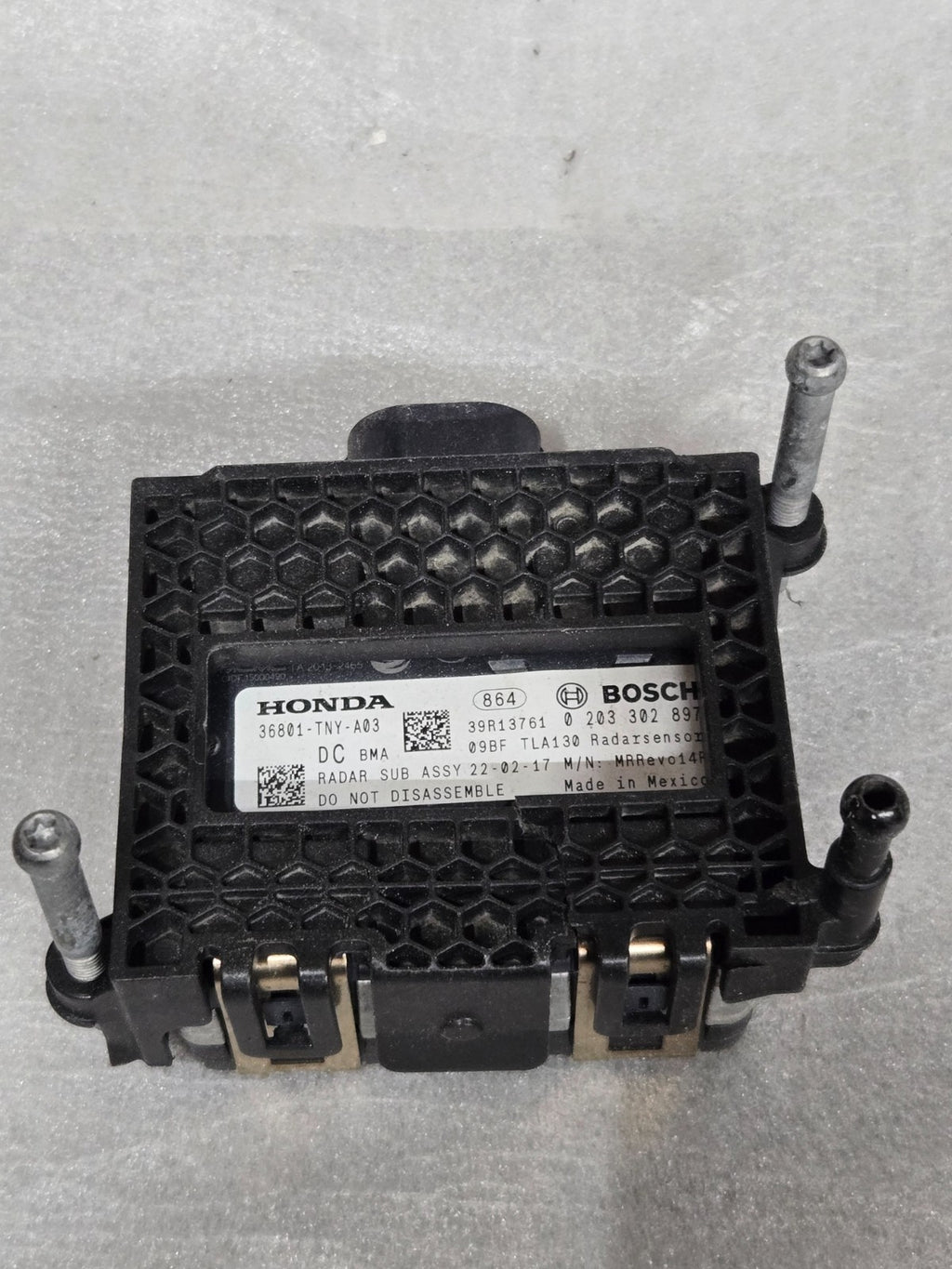 2020 2021 2022 Honda CR-V Cruise Control Radar Distance Sensor OEM 36801-TNY-A03