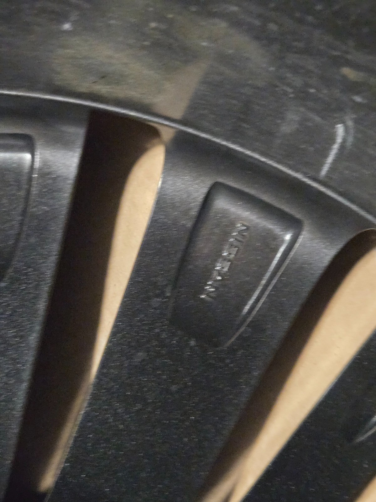 Infiniti QX80 4030S-IP228B IP 22X8 BLACK MONOGRAM WHEEL RIM OEM
