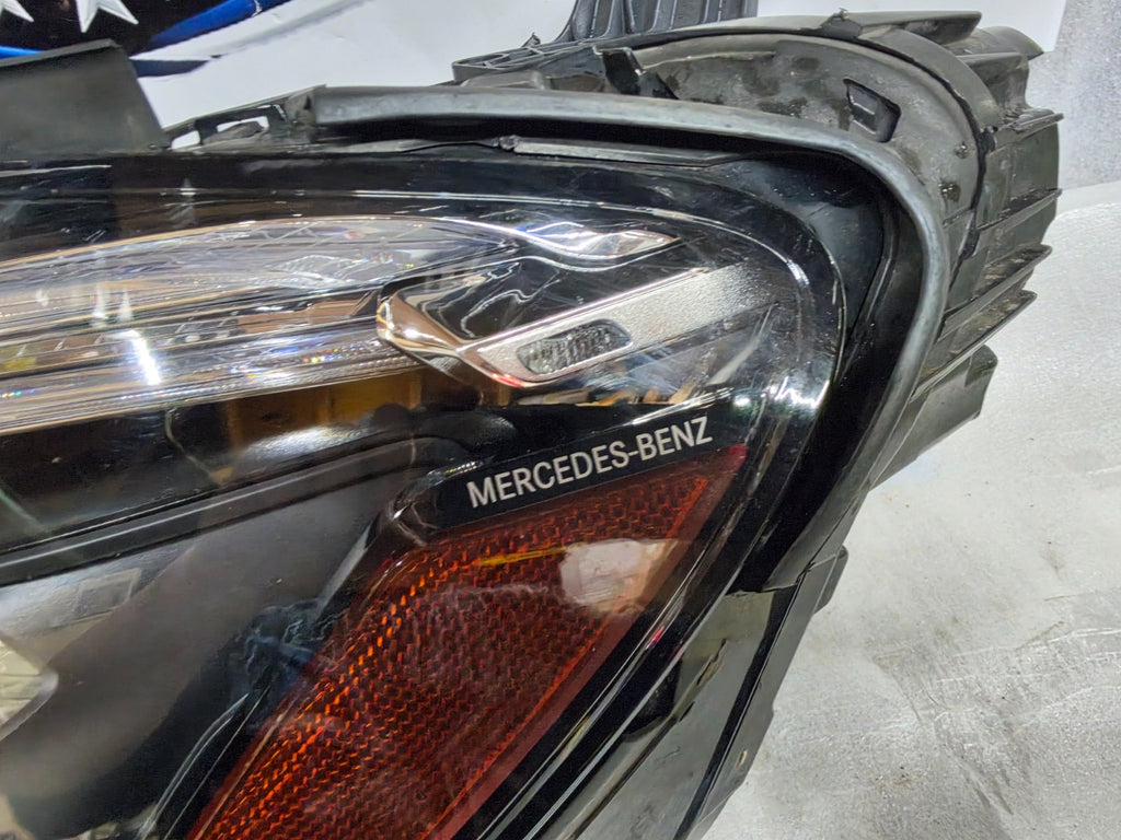 2020-2023 MERCEDES GLE LEFT LH DRIVER SINGLE BEAM LED HEADLIGHT OEM A1679066104