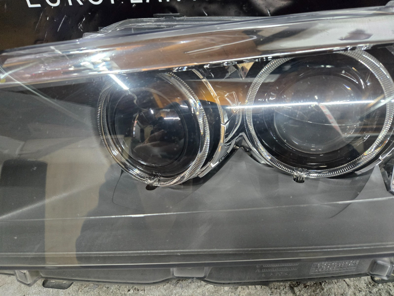 2011-2014 BMW F25 X3 LEFT DRIVER XENON ADAPTIVE HEADLIGHT OEM 7219621 COMPLETE
