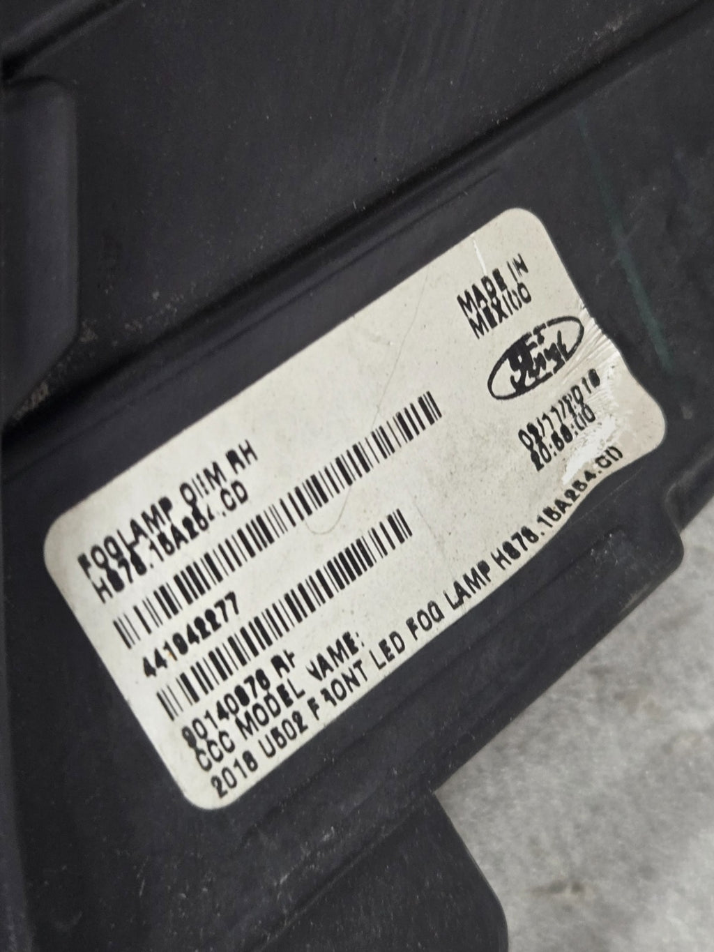 2018 2019 Ford Explorer Fusion Right RH LED Fog Light OEM HS73-15A254-CD