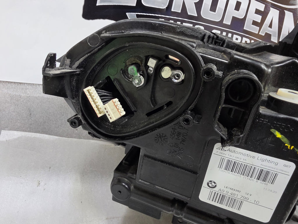 2019-2022 BMW X7 G07 FULL LED LEFT LH DRIVER SIDE HEADLIGHT OEM 63119852951