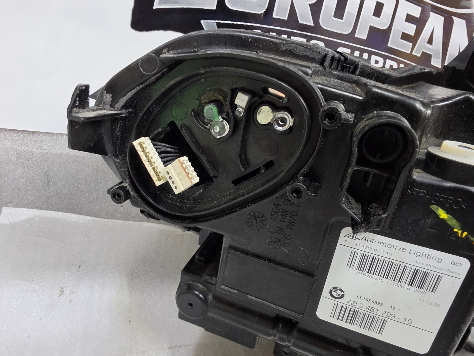 2019-2022 BMW X7 G07 FULL LED LEFT LH DRIVER SIDE HEADLIGHT OEM 63119852951