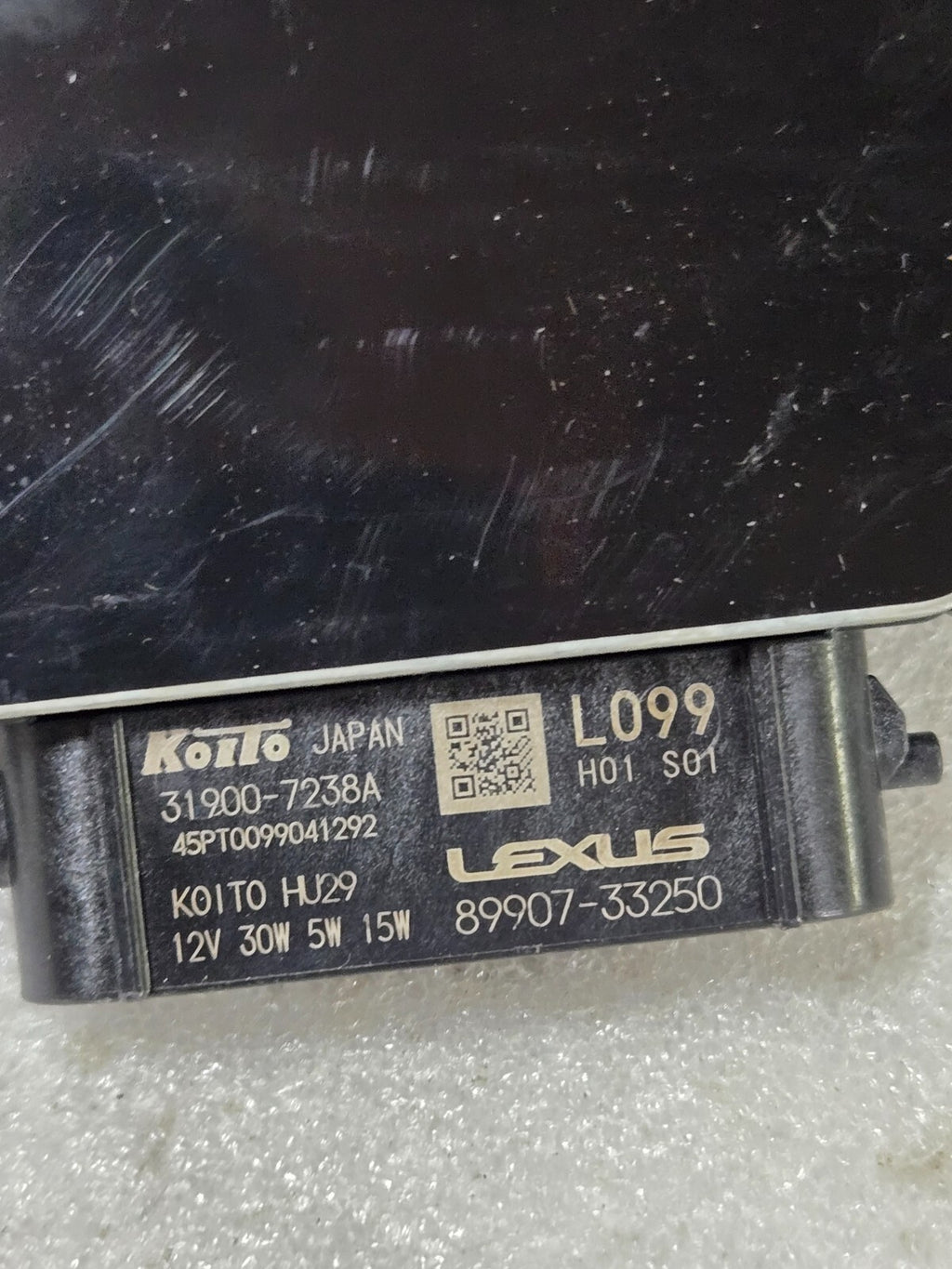 2022-23 Lexus ES250 ES350 Driver Light Bulb Control Unit Module 89907-33250 OEM