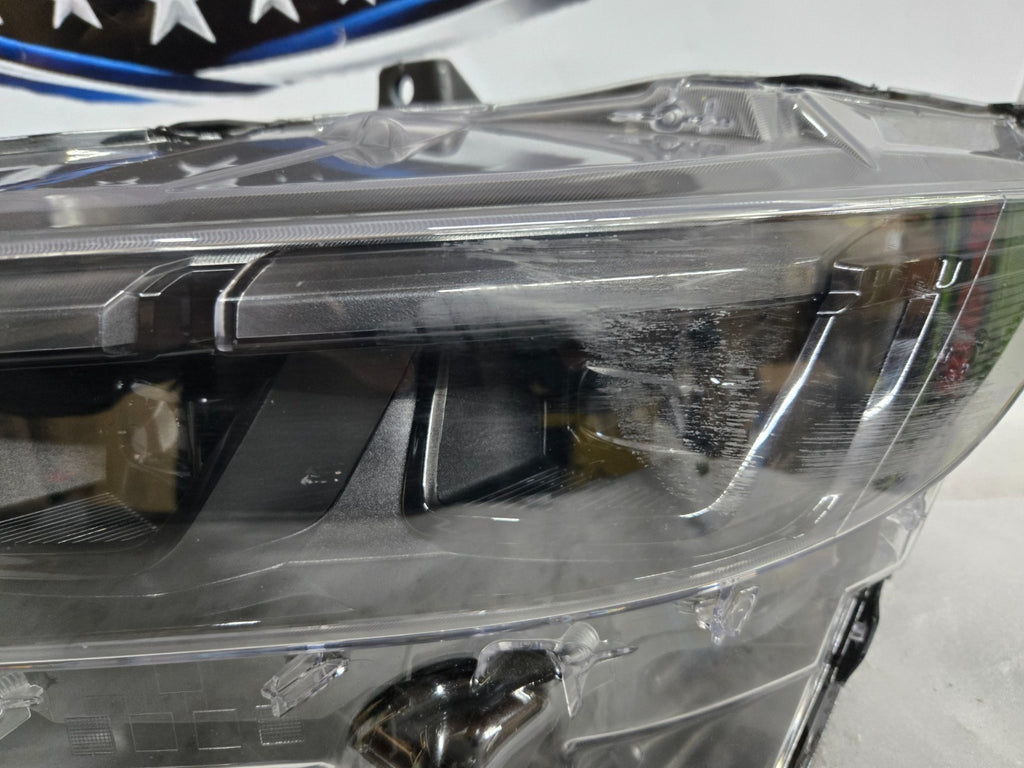 2024 2025 2026 Ford Mustang LED Headlight LH Left Driver Black PR3B-13006-LD OEM