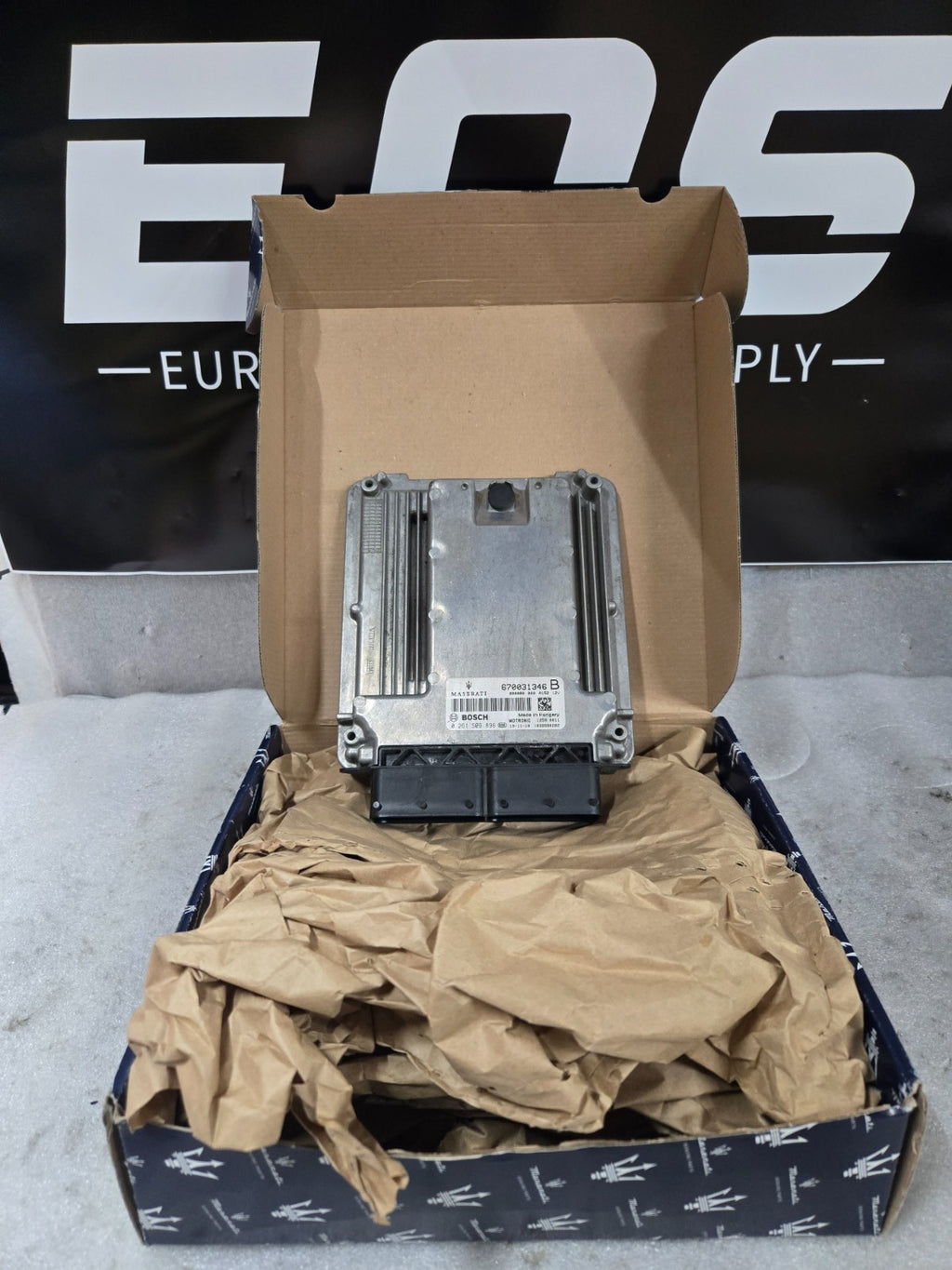 2014-17 GHIBLI ENGINE MOTOR CONTROL MODULE COMPUTER ECM ECU 3.0 AT ID 670031346B