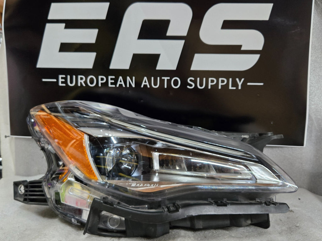 2018-2021 MASERATI QUATTROPORTE M156 RIGHT HEADLIGHT LED OEM 670100620 COMPLETE