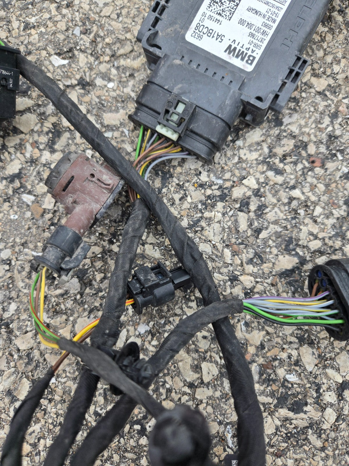 2019-2022 BMW X5 G05 Front Bumper Parking Sensor Harness 8736618 8736616 OEM