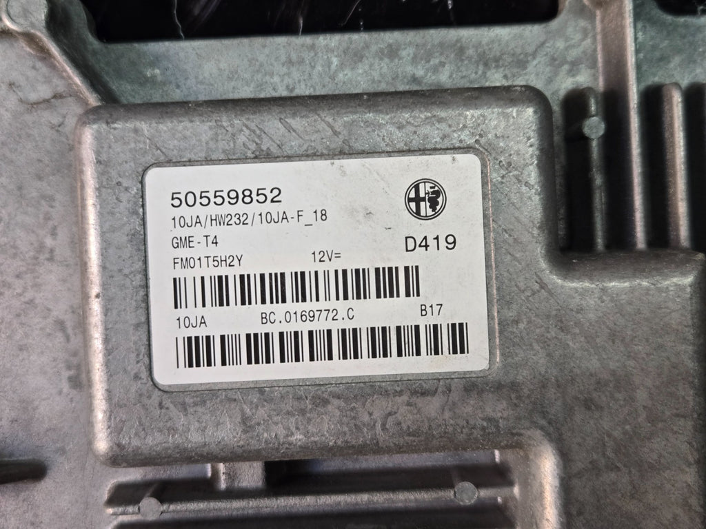 2018 2019 Alfa Romeo Stelvio OEM ECM Engine Control Module 50559852