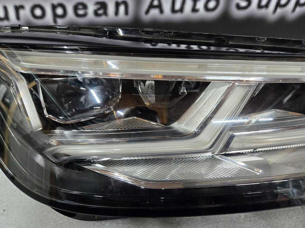 2018 2019 2020 Audi Q5 SQ5 LED Headlight Right Passenger Side RH OEM 80A941034E