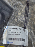 NEW GM OEM 17-18 CADILLAC XT5 REAR BUMPER- GUIDE BRACKET LEFT GMC 84169339